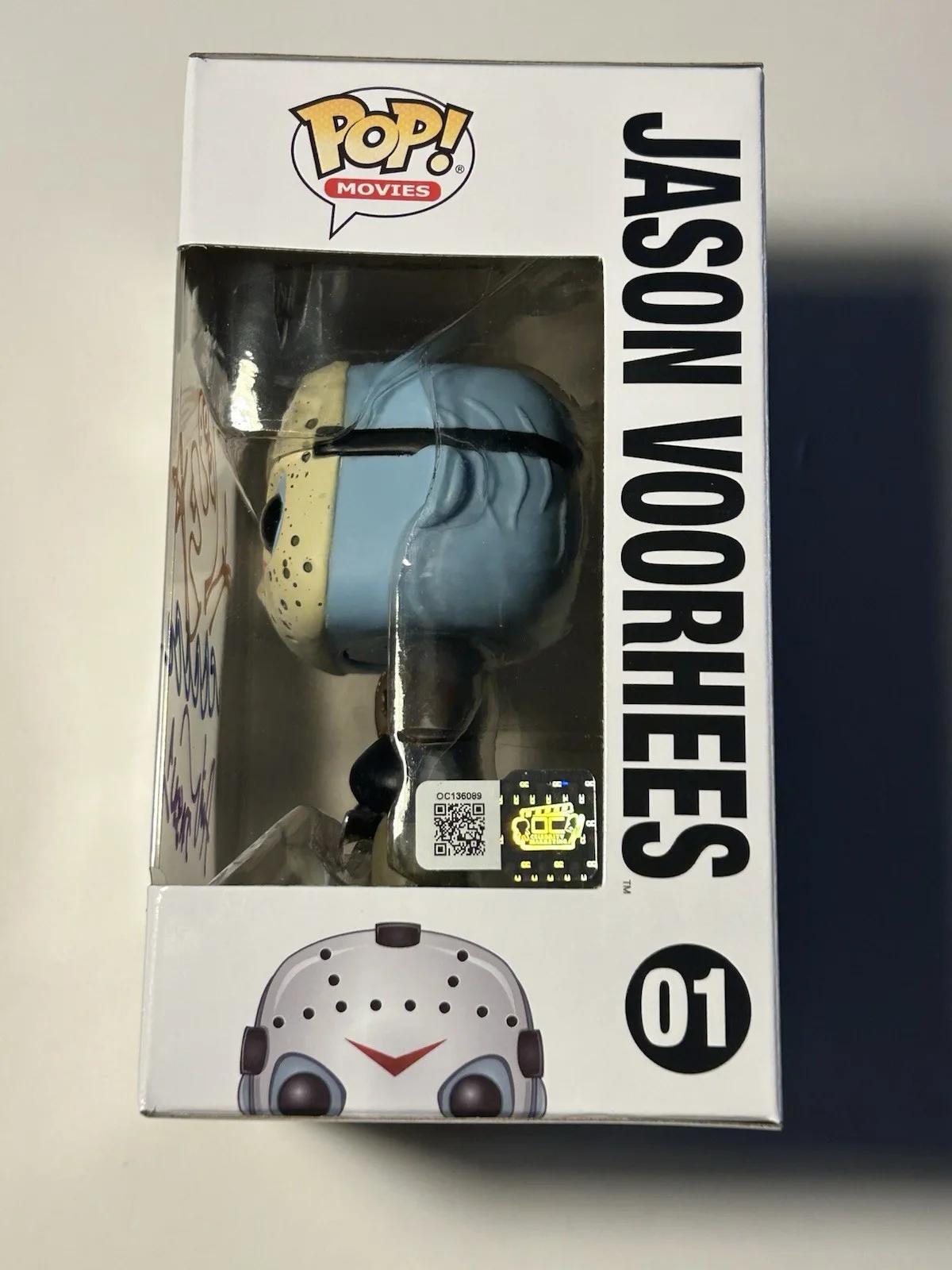Ari Lehman — Ari Lehman Signed Funko Pop! Friday The 13Th 1980 Jason Voorhees Sketch RARE, изображение 2