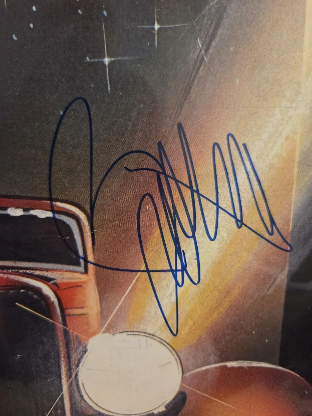 ZZ Top Billy Gibbons Signed Vinyl Record PSA CERT RACC Purchased. Legs, изображение 5