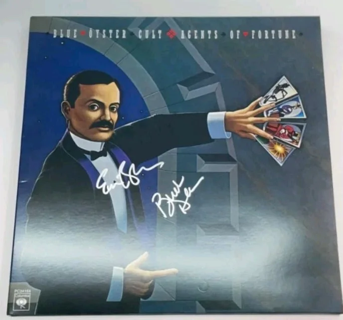 Blue Oyster Cult Signed Vinyl By 2 Members Racc Purchased. Dont Fear The Reaper, изображение 2
