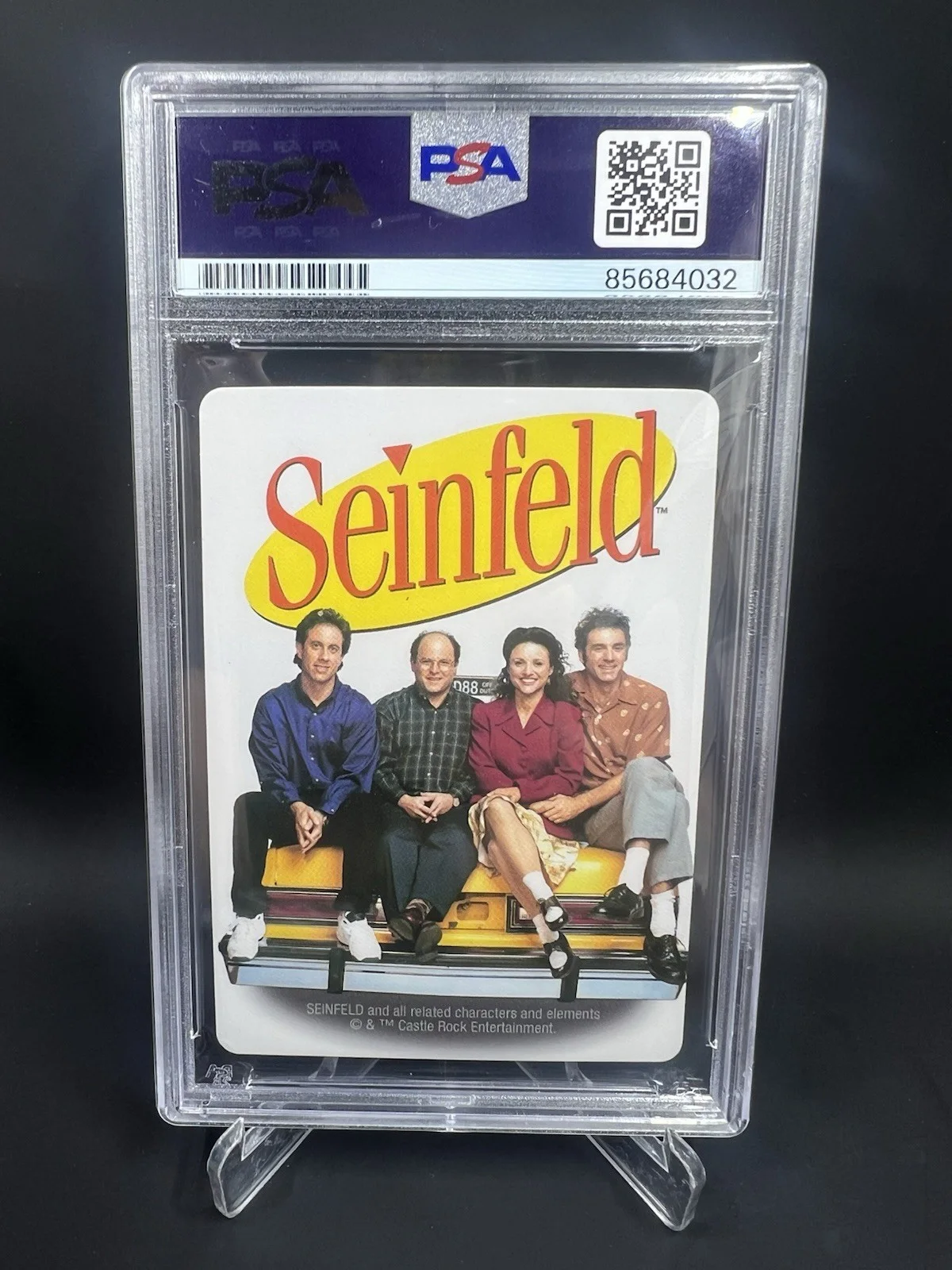 Michael Richards — Michael Richards Signed Seinfeld Playing Card IP Auto PSA/DNA Cosmo Kramer, image 2