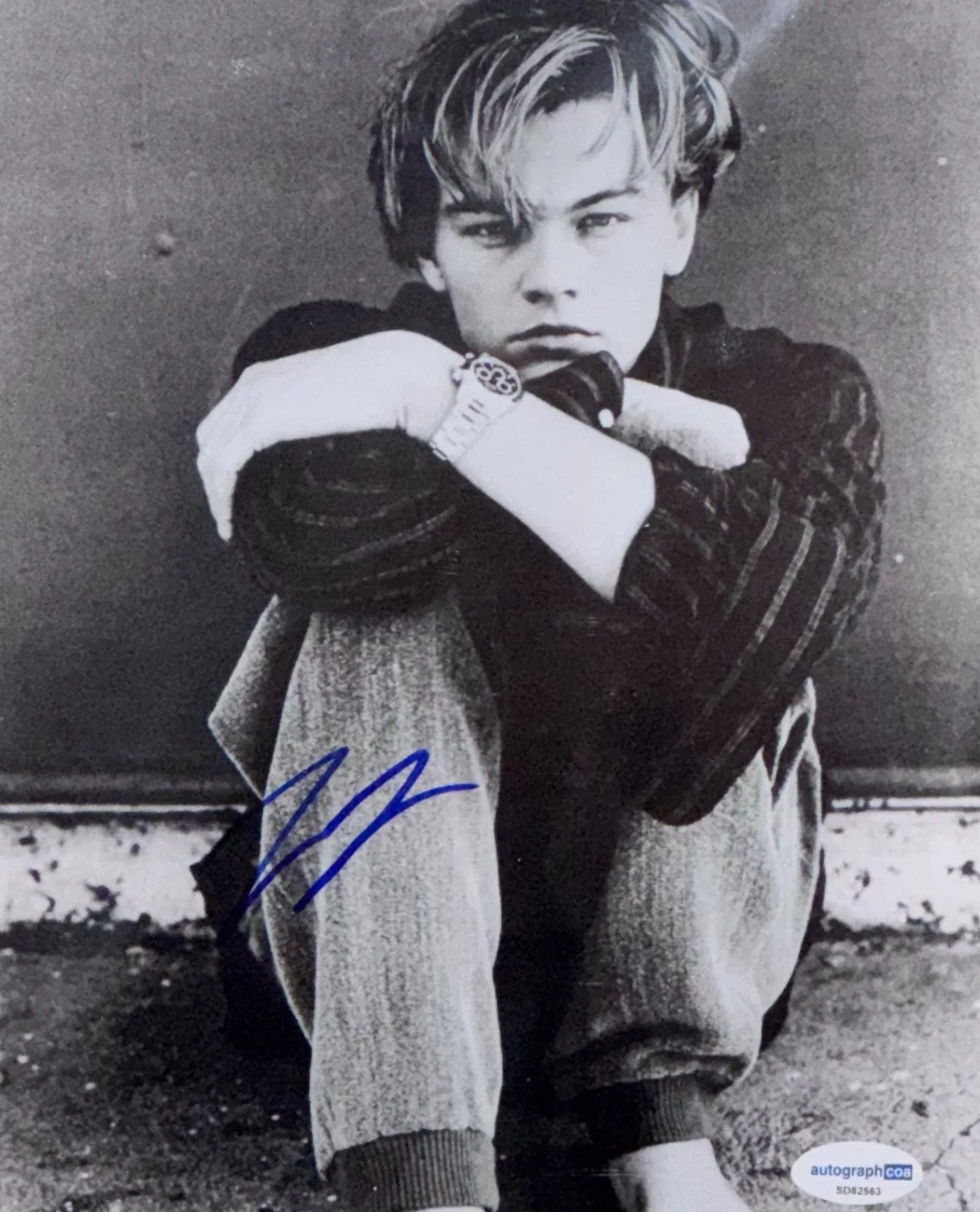Leonardo DiCaprio — Basketball Diaries Leonardo DiCaprio Autographed 8x10 Signed Photo Auto ACOA PSA, изображение 3
