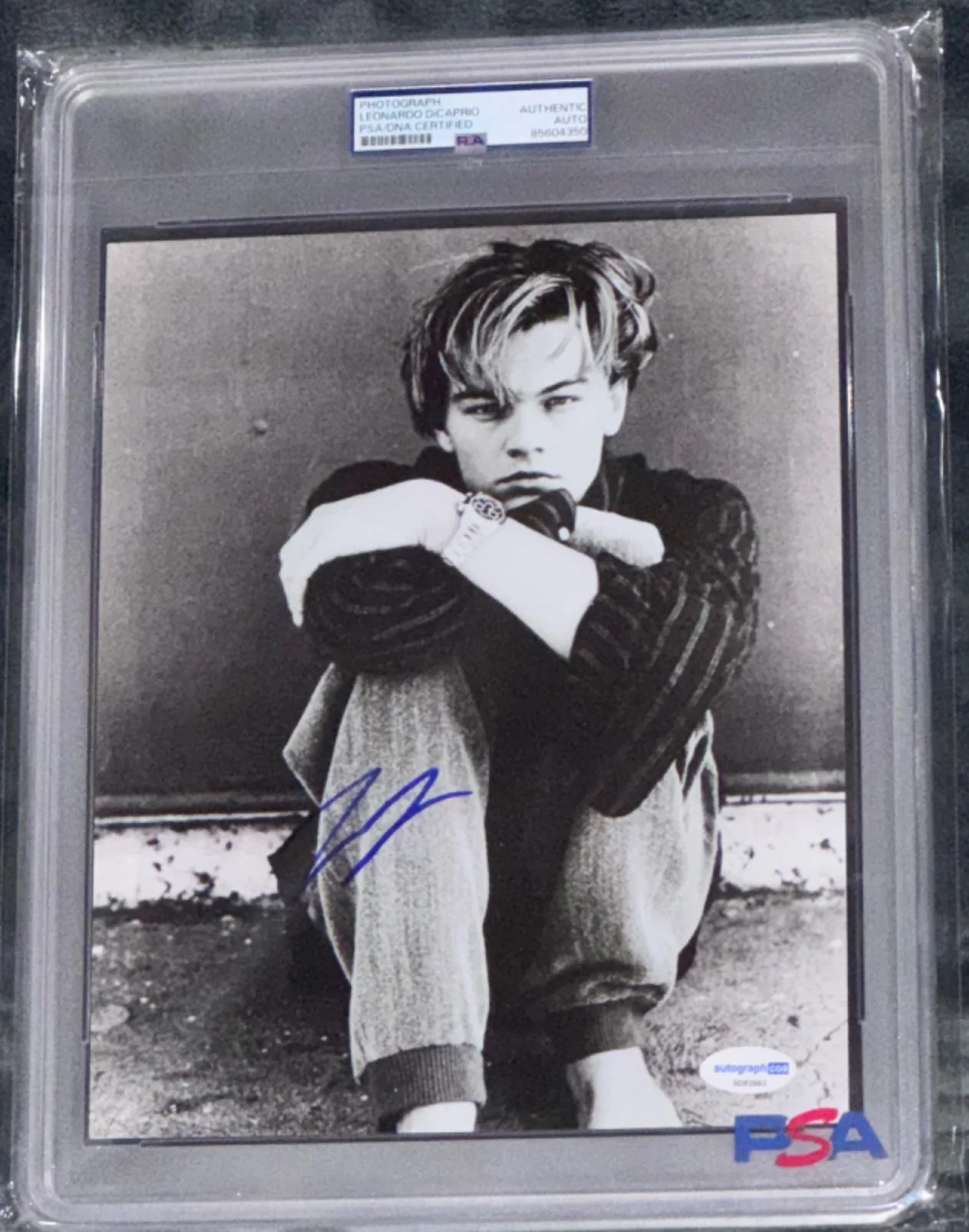 Leonardo DiCaprio — Basketball Diaries Leonardo DiCaprio Autographed 8x10 Signed Photo Auto ACOA PSA, изображение 5