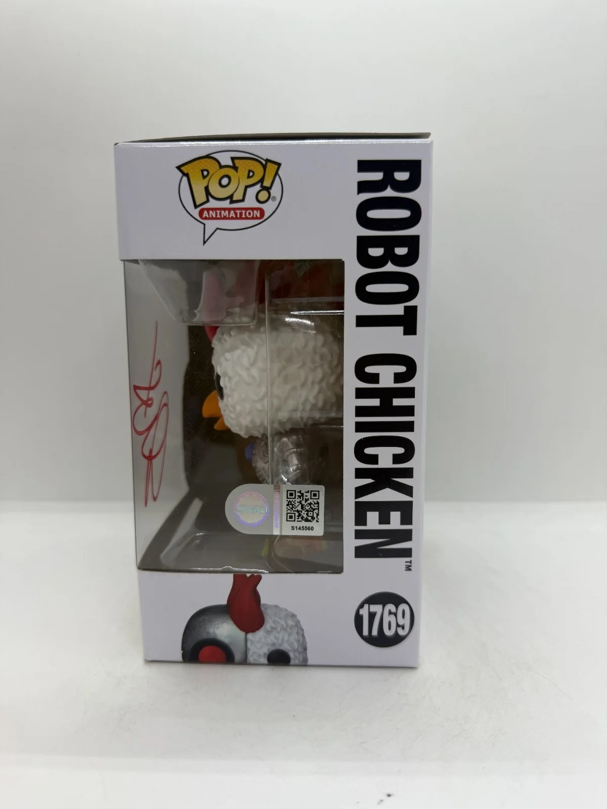 seth green — Seth Green Signed Robot Chicken Funko Pop #1769 SWAU, изображение 2