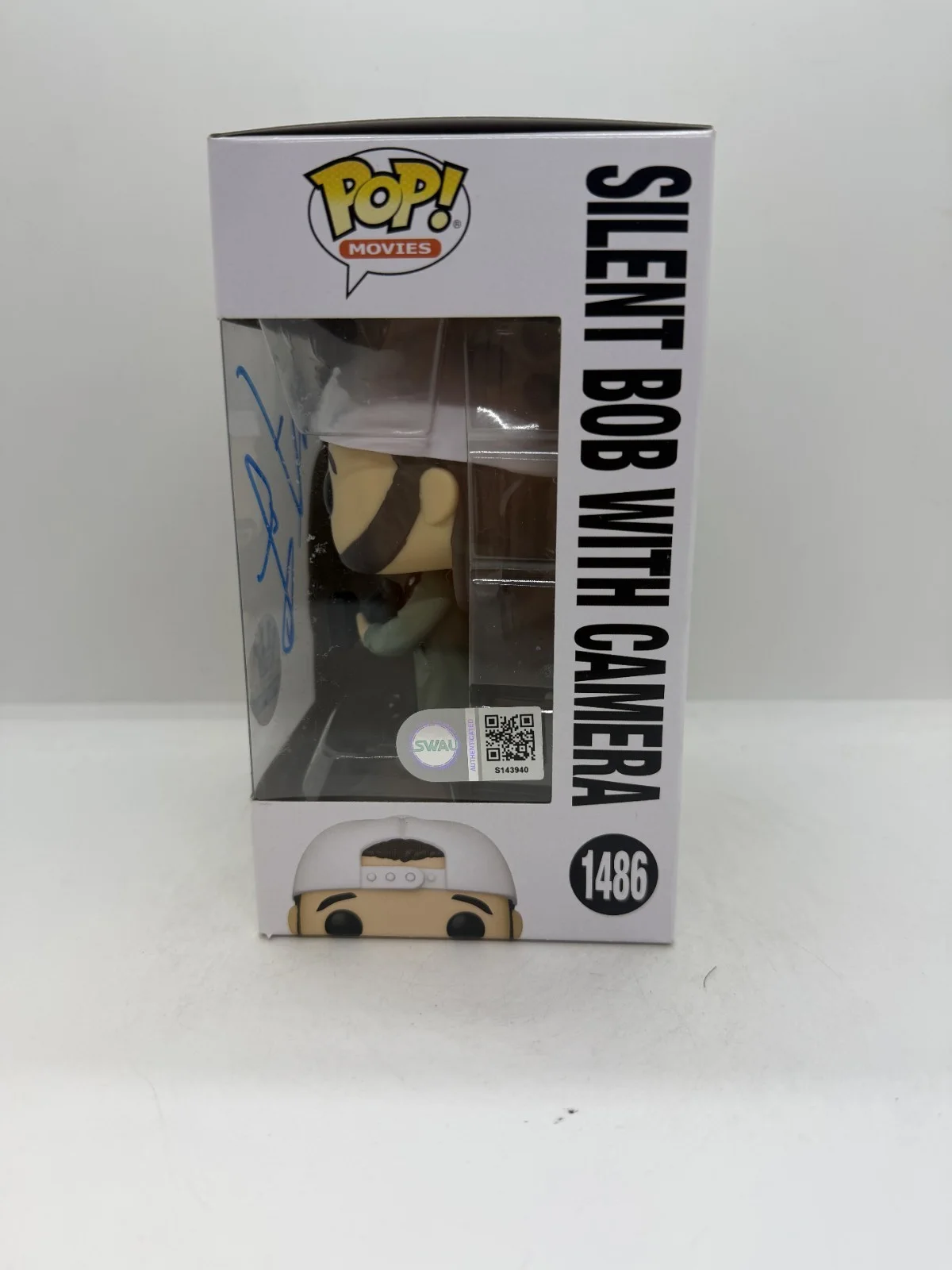 kevin smith — Kevin Smith Signed Clerks III Silent Bob With Camera Funko Pop #1486 SWAU, изображение 2