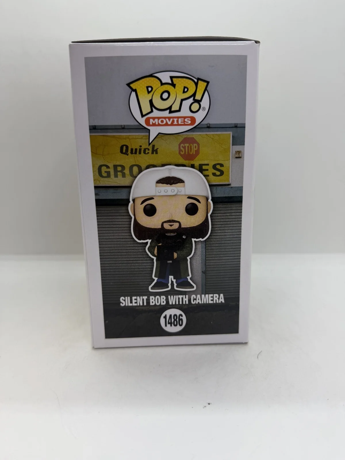 kevin smith — Kevin Smith Signed Clerks III Silent Bob With Camera Funko Pop #1486 SWAU, изображение 3