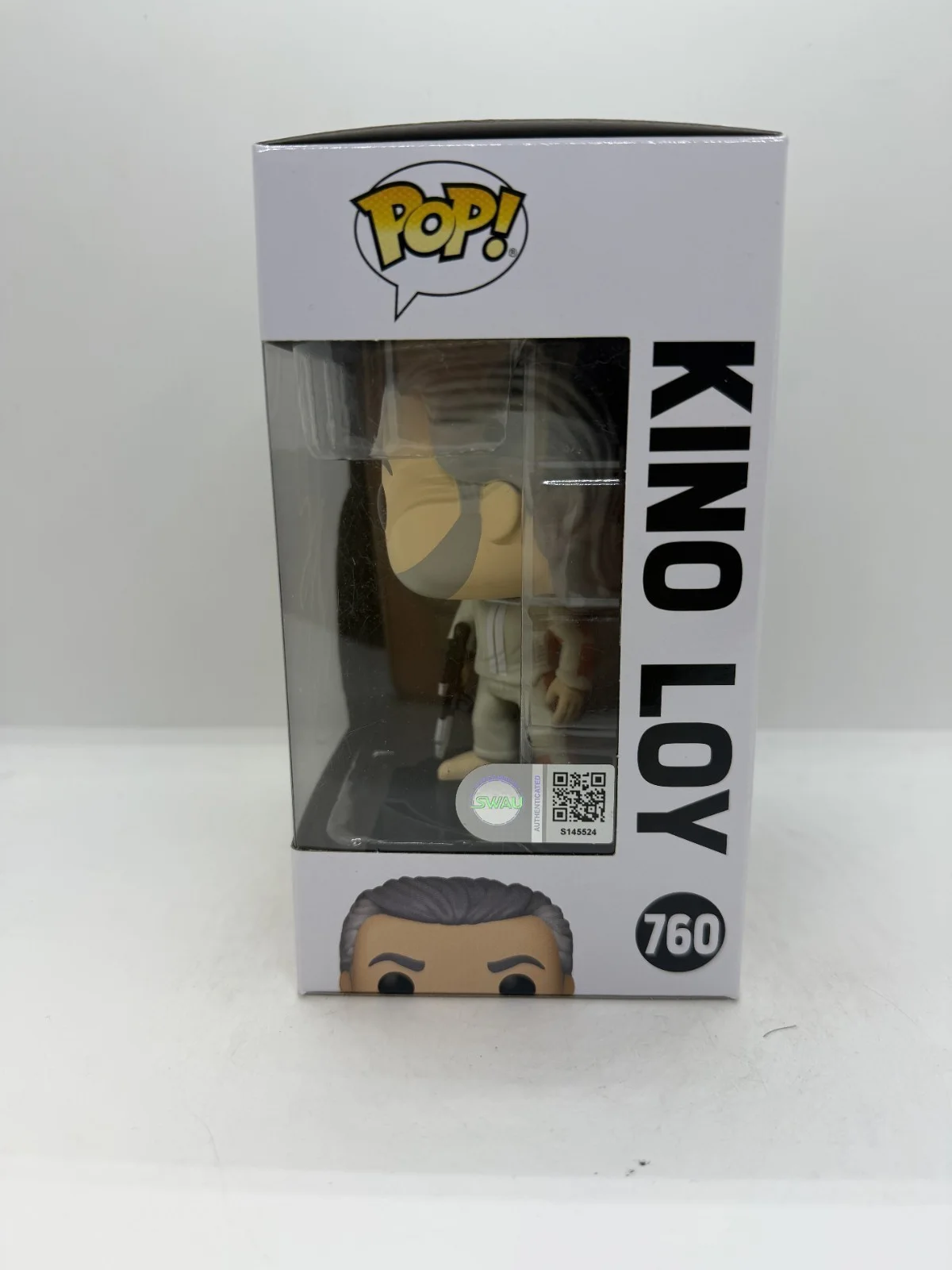 andy serkis — Andy Serkis Signed Star Wars Andor Kino Loy Funko Pop #760 SWAU, изображение 2