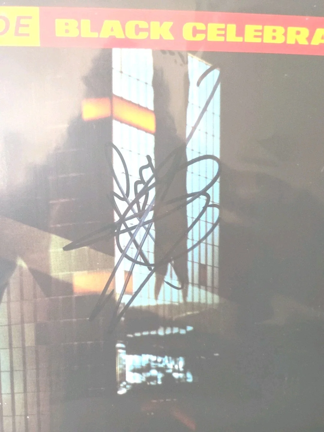 Depeche Mode Signed Martin Gore Signed Black Celebration Vinyl Record RACC..., image 3