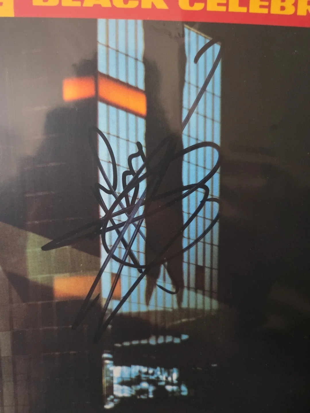 Depeche Mode Signed Martin Gore Signed Black Celebration Vinyl Record RACC..., image 4