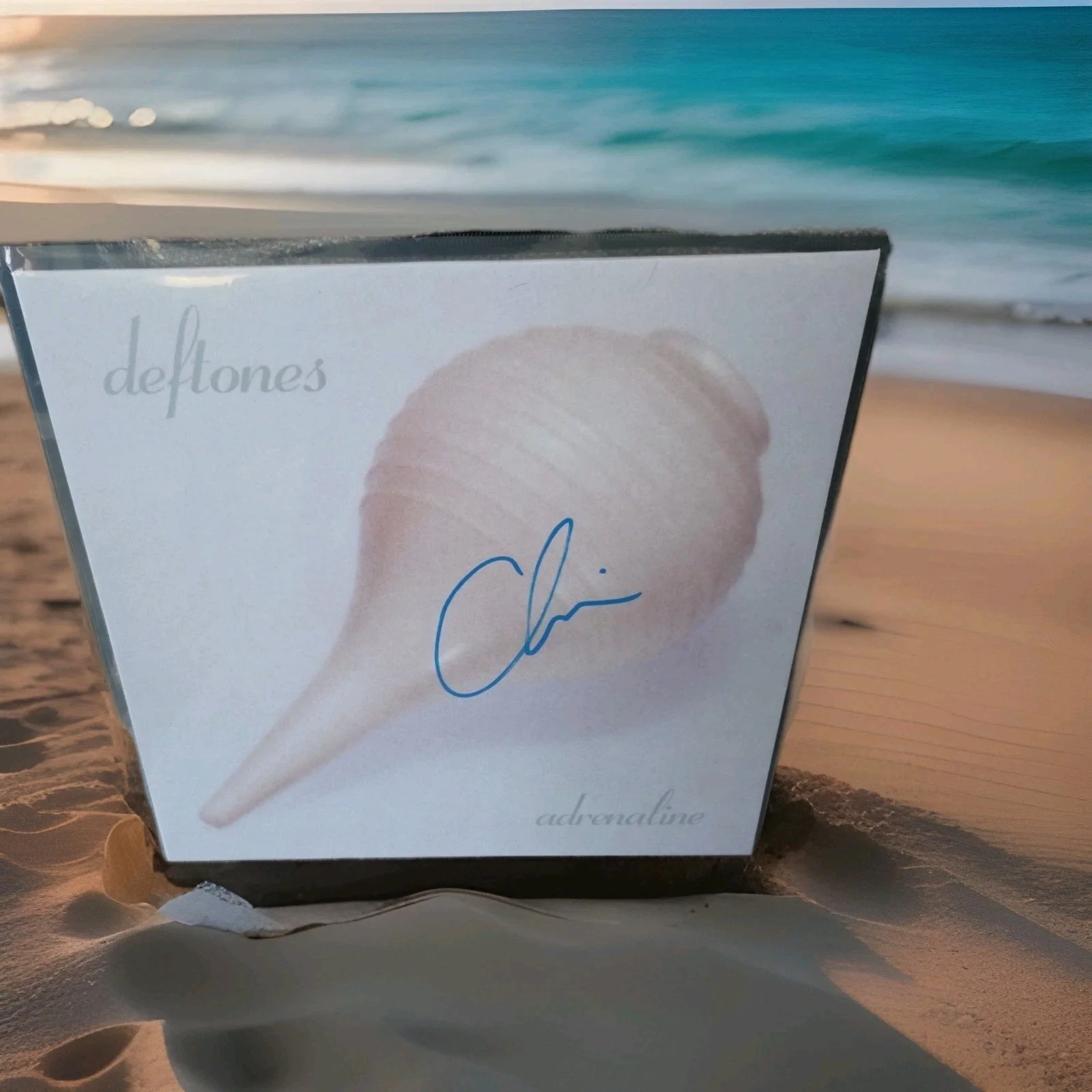 Deftones Signed Chino Moreno Autographed Adrenaline Vinyl Beckett Cert, image 3