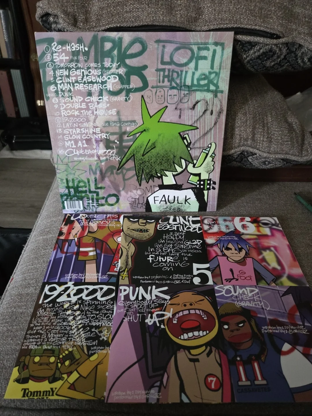 Gorillaz Signed Damon Albarn Autographed Vinyl Record RACC Bought, image 4