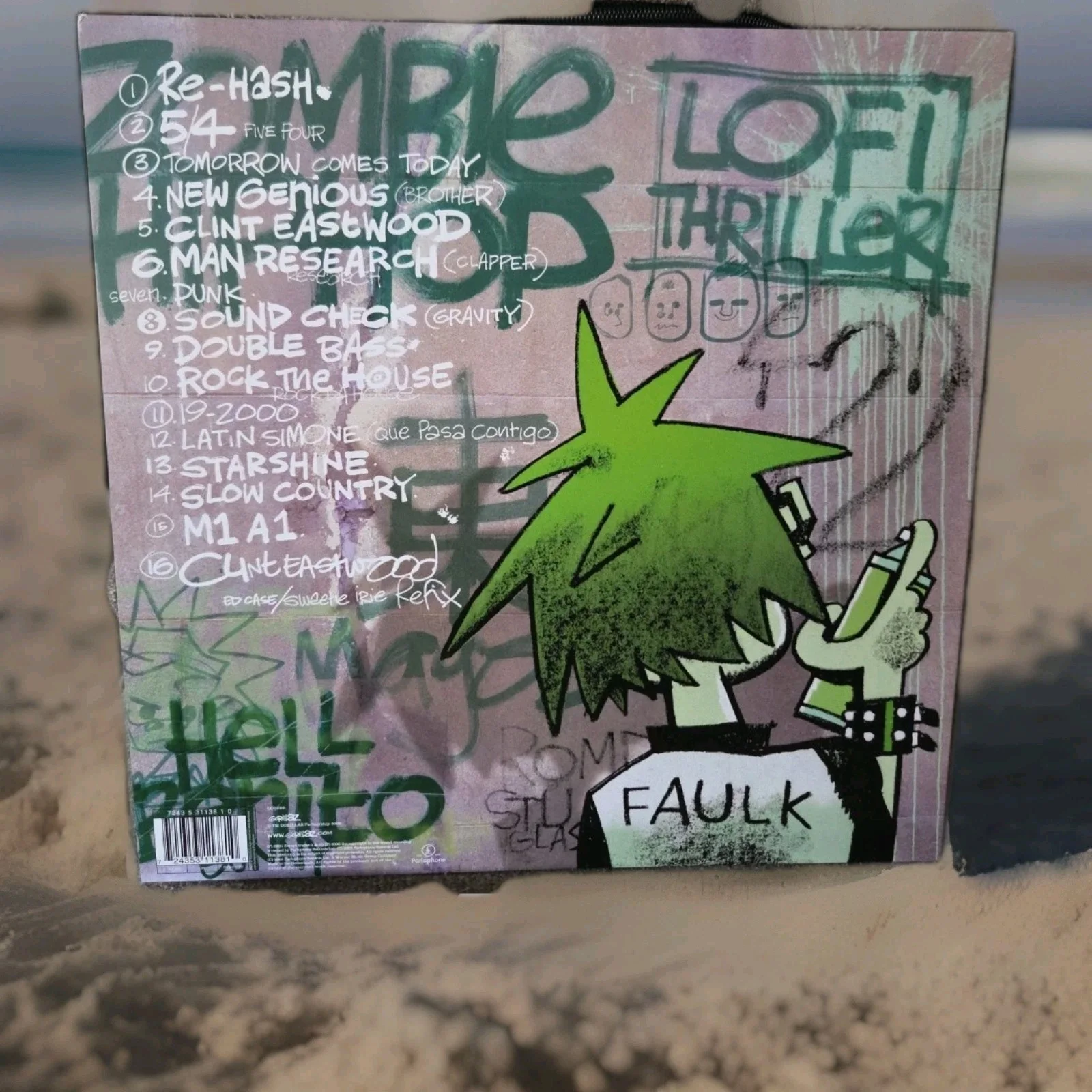 Gorillaz Signed Damon Albarn Autographed Vinyl Record RACC Bought, image 5