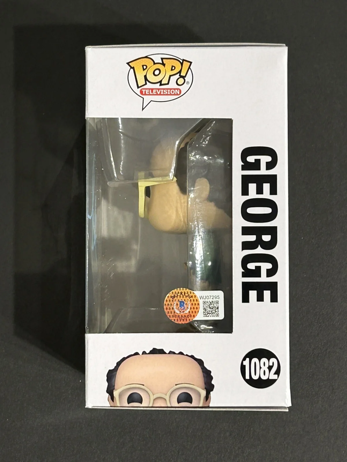 Jason Alexander — Jason Alexander Signed Seinfeld "George" Funko Pop #1082 (Beckett Witnessed), изображение 3