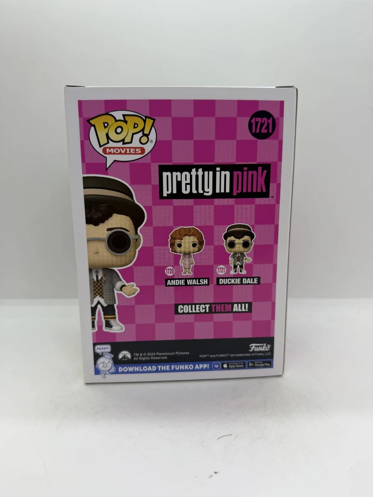 jon cryer — Jon Cryer Signed Pretty In Pink Duckie Dale Funko Pop #1721 SWAU, изображение 4