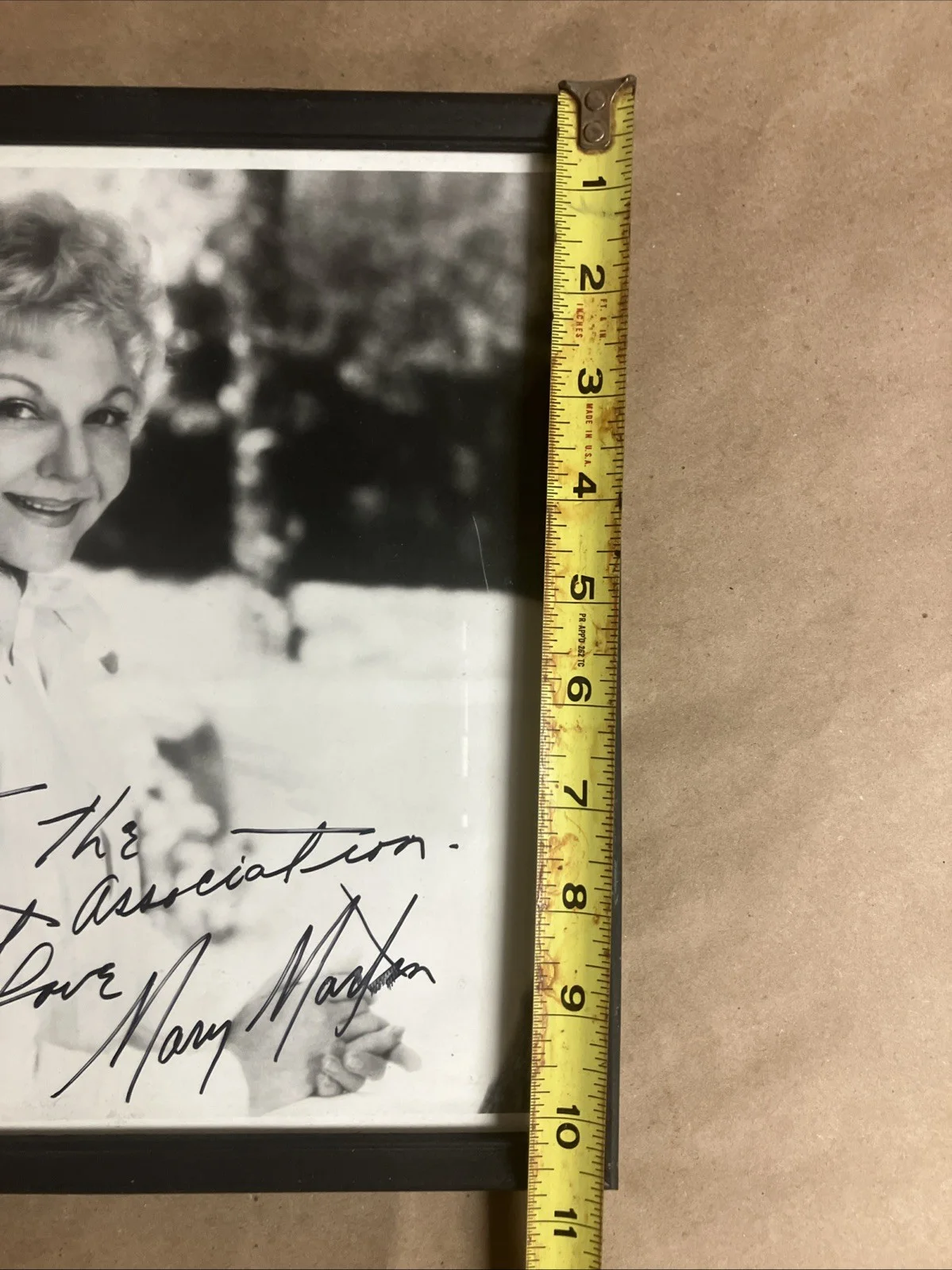 Mary Martin Autograph Peter Pan Maria Von Trippe Larry Hagmans Mother, image 4