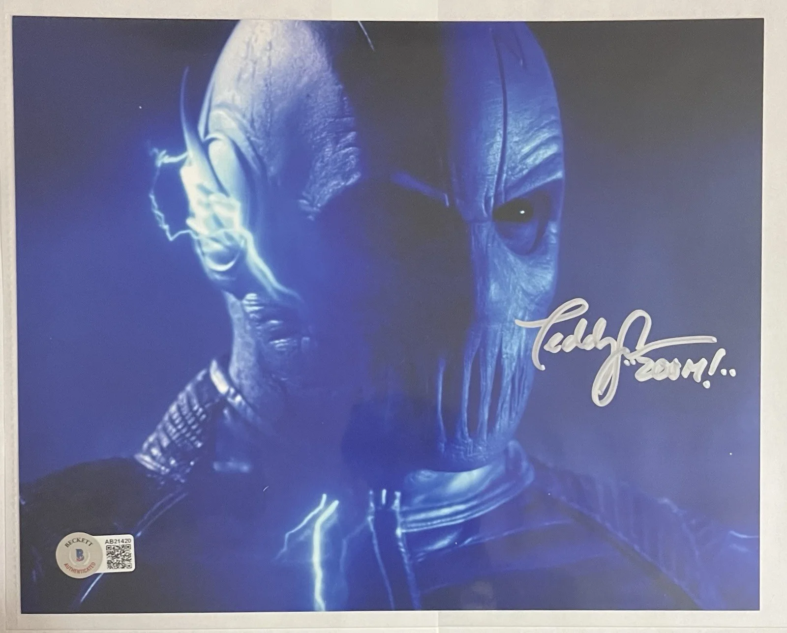 Teddy Sears — TEDDY SEARS signed *ZOOM* (THE FLASH) TV SHOW autograph 8X10 photo Becket COA, изображение 4