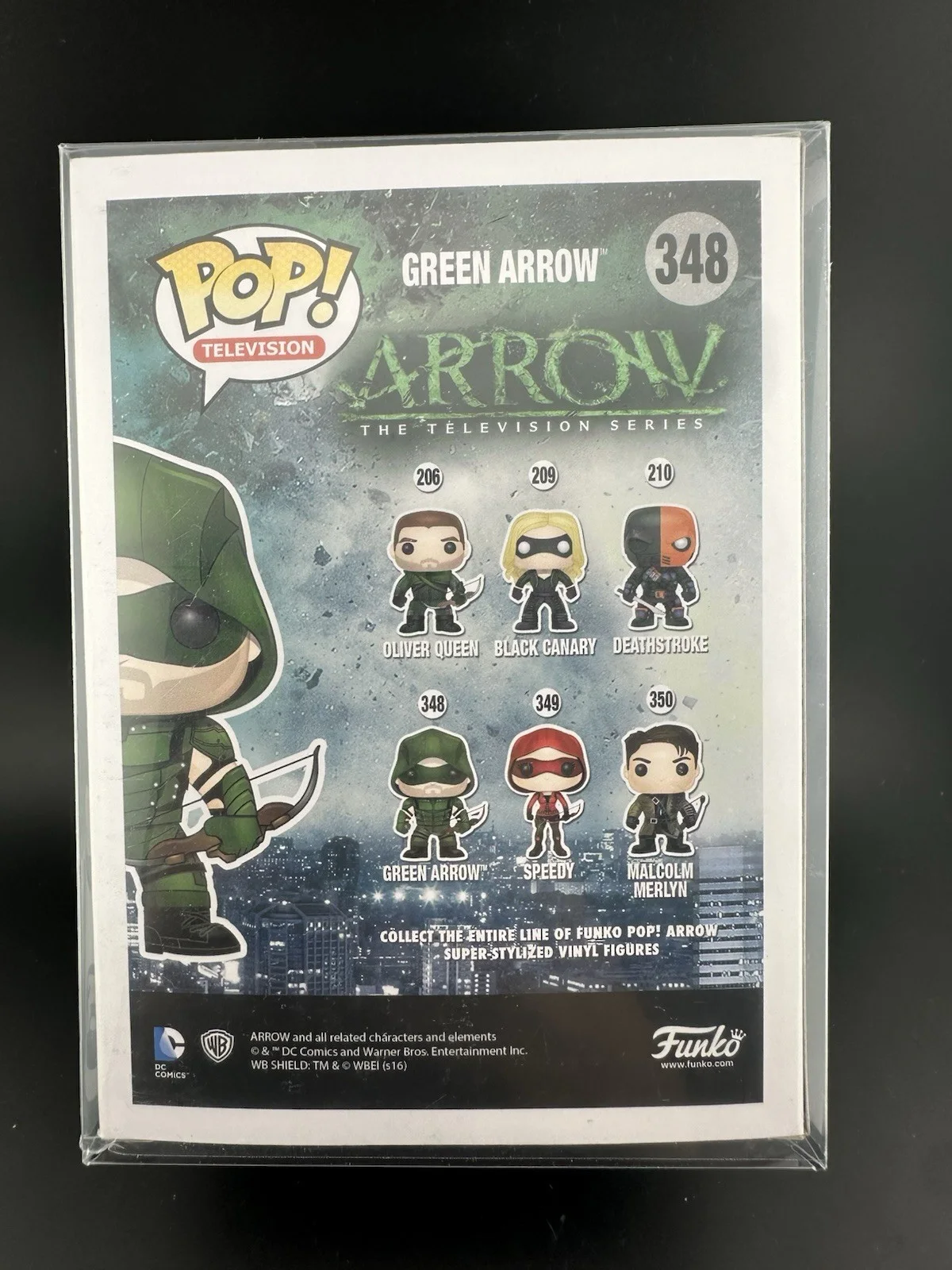 Stephen Amell — Stephen Amell Signed Funko Pop The Green Arrow JSA COA Oliver Queen #348, изображение 3