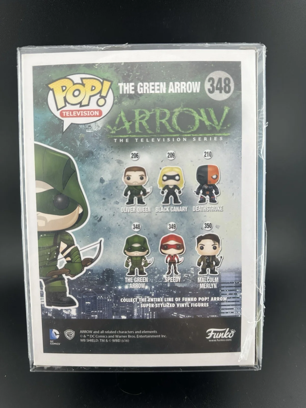 Stephen Amell — Stephen Amell Signed Funko Pop The Green Arrow BGS BAS COA Oliver Queen #348, изображение 5