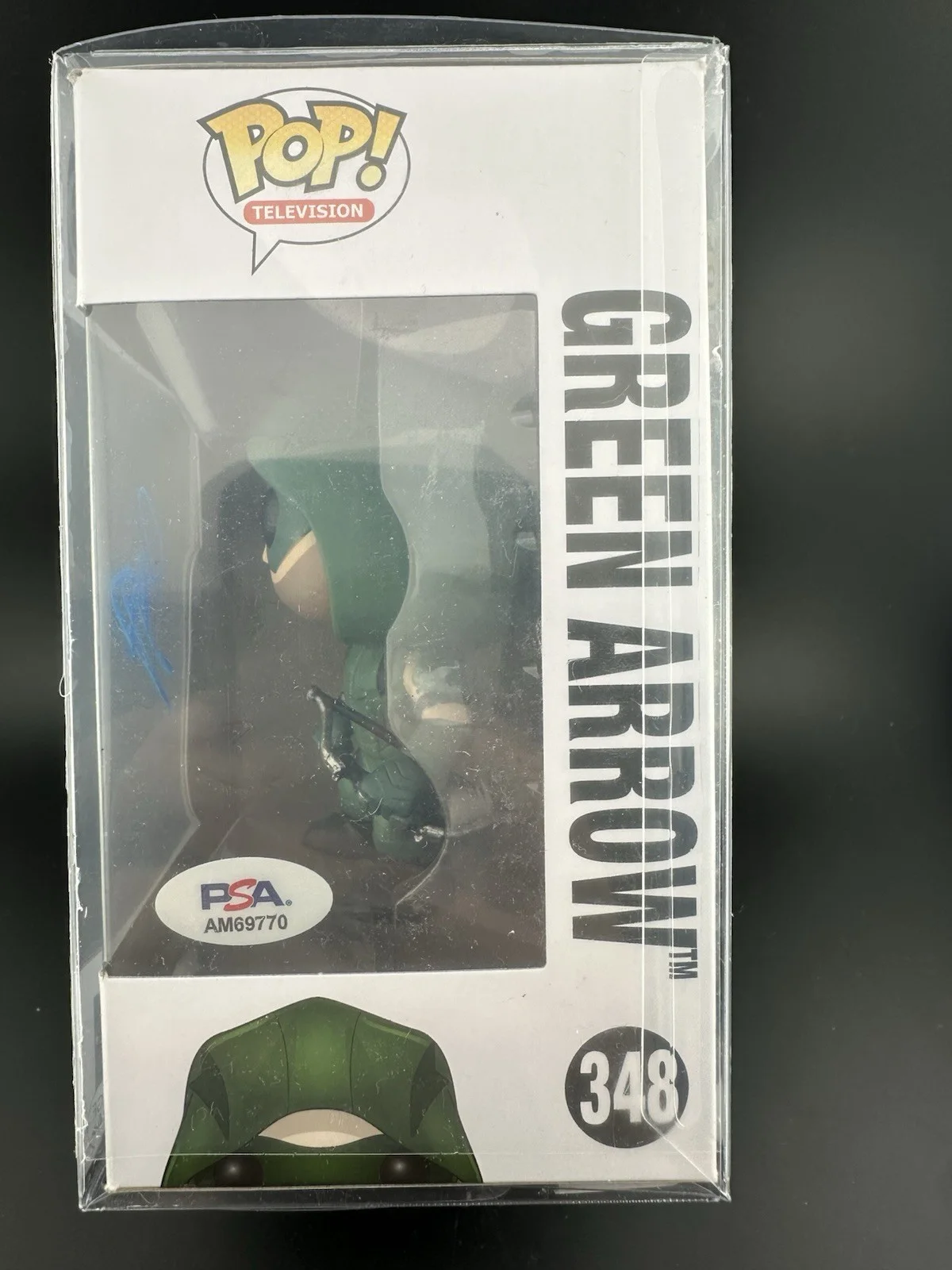 Stephen Amell — Stephen Amell Signed Funko Pop The Green Arrow PSA COA Oliver Queen #348, изображение 4