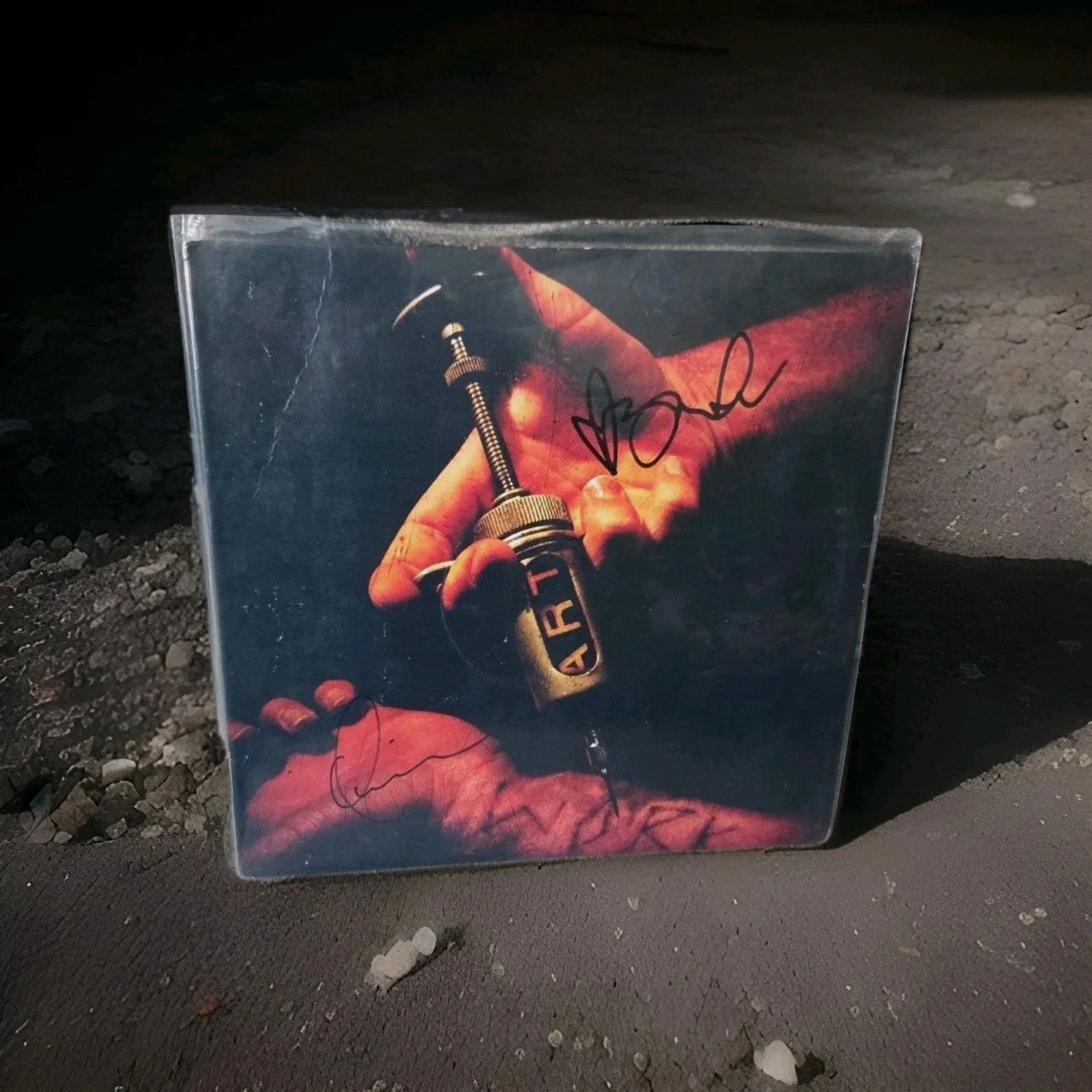 The USED Band Signed Bert McCracken And Quinn ARTWORK Vinyl Record RACC Bought, изображение 2