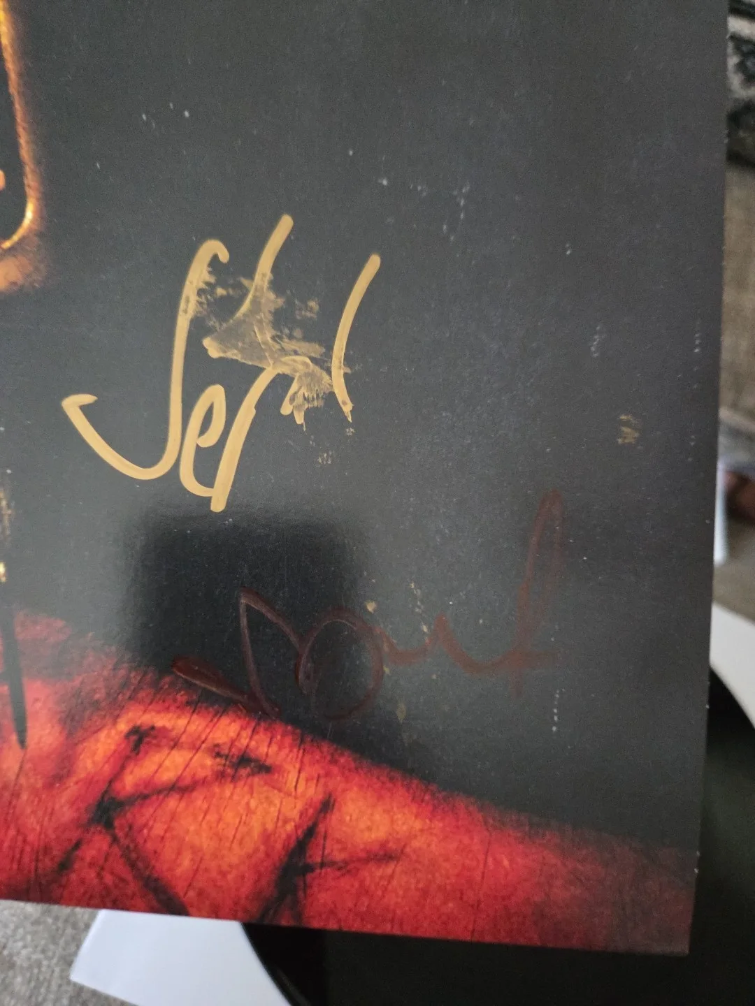 The Used Band Signed Artwork Vinyl 4 Members, image 4