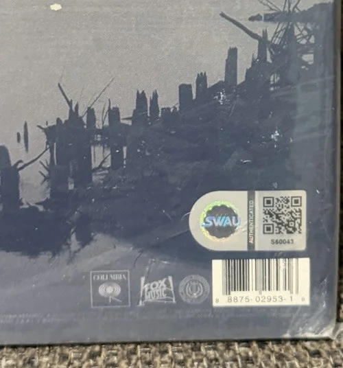 Nine Inch Nails Trent Reznor Signed Gone Girl Sound Track LP Very Rare SWAU, изображение 3