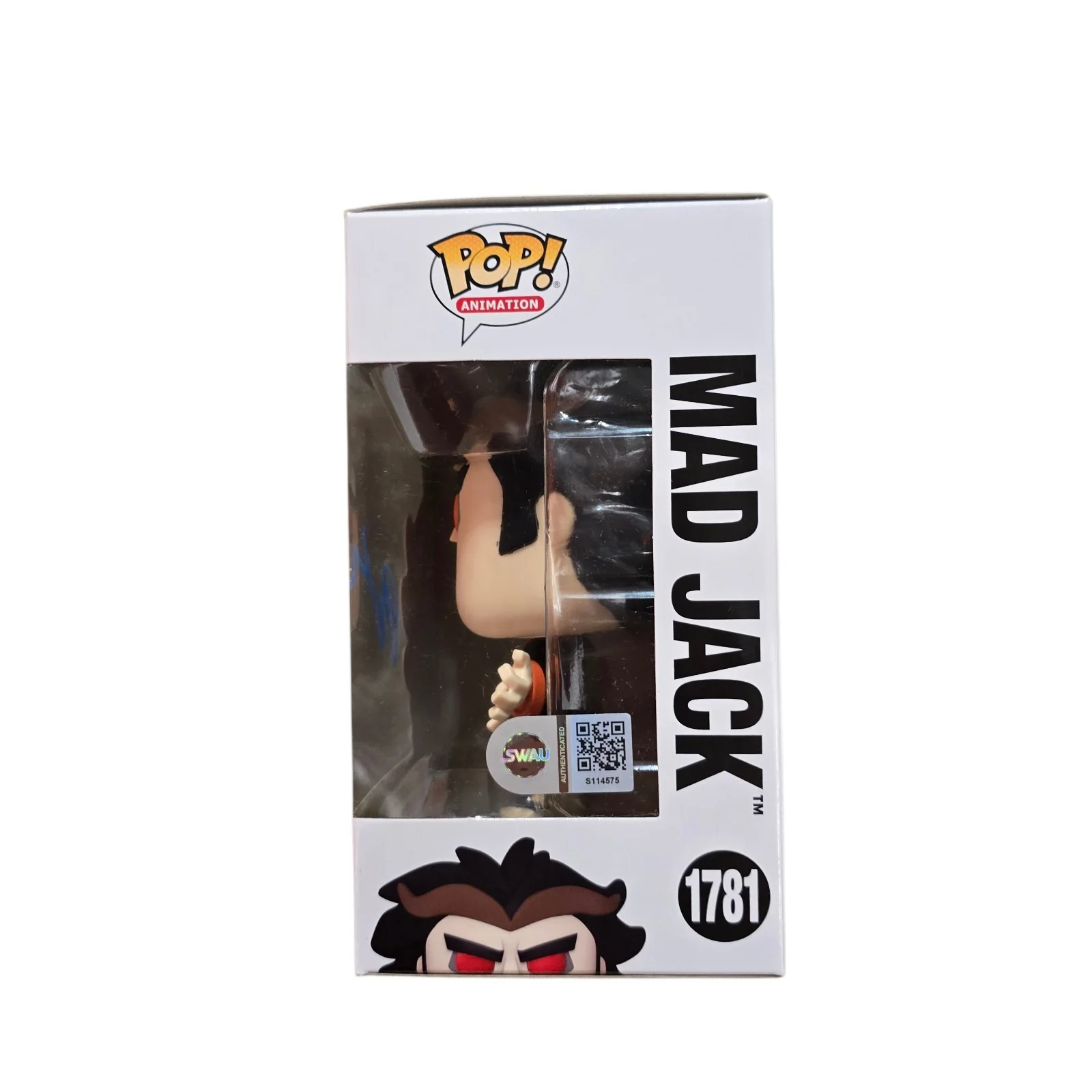 Phil Lamarr — Phil LaMarr Signed Mad Jack Funko 1781 Samurai Jack SWAU Authenticated RARE, image 2