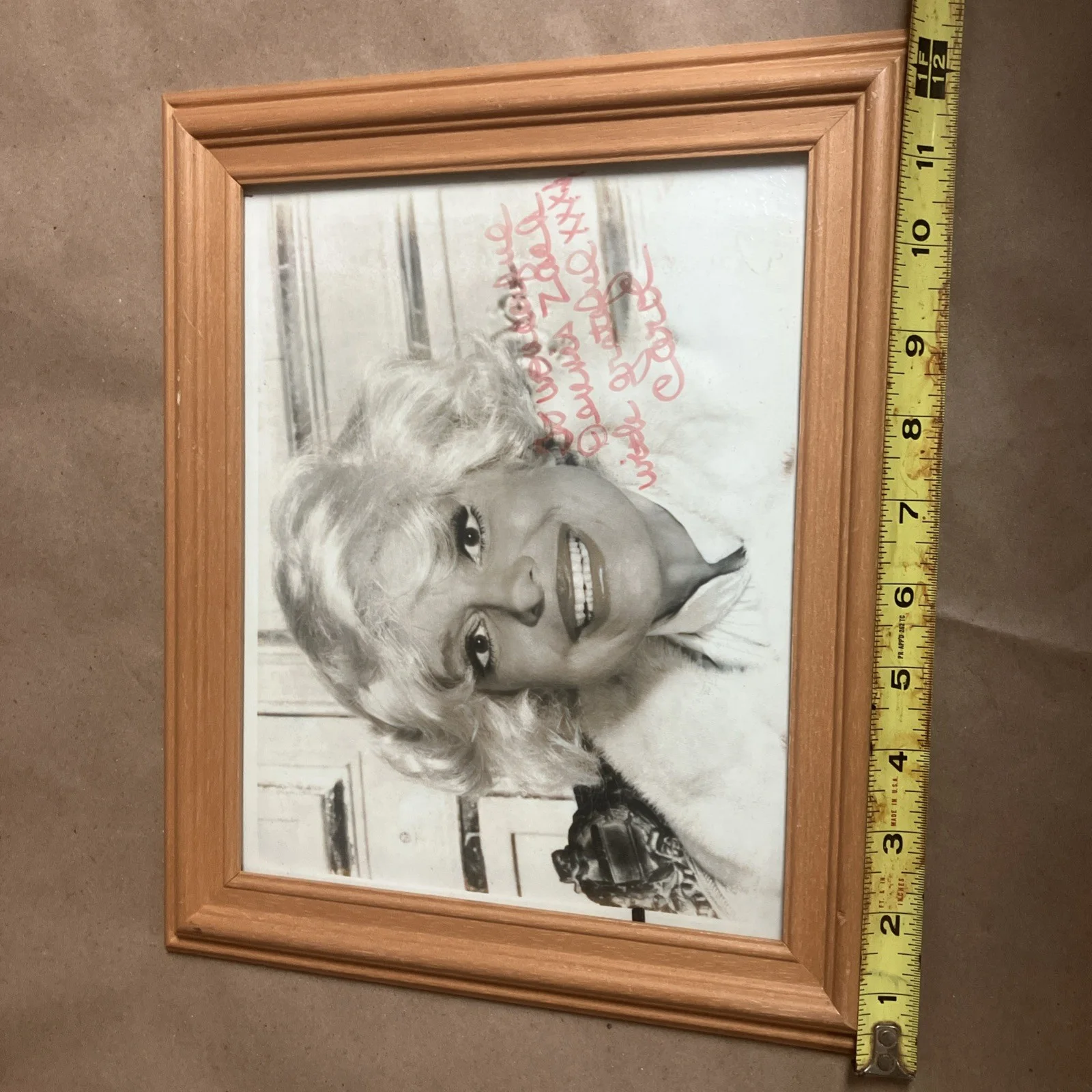 CAROL CHANNING - lovely 8 x 10" b/w signed photo, изображение 5