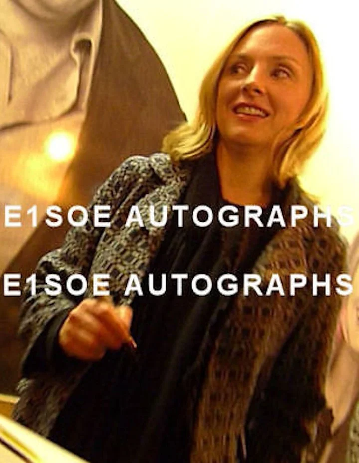 jeff daniels, hope davis — Jeff Daniels & Hope Davis signed God of Carnage 8x10 photo in person. Proof, изображение 3