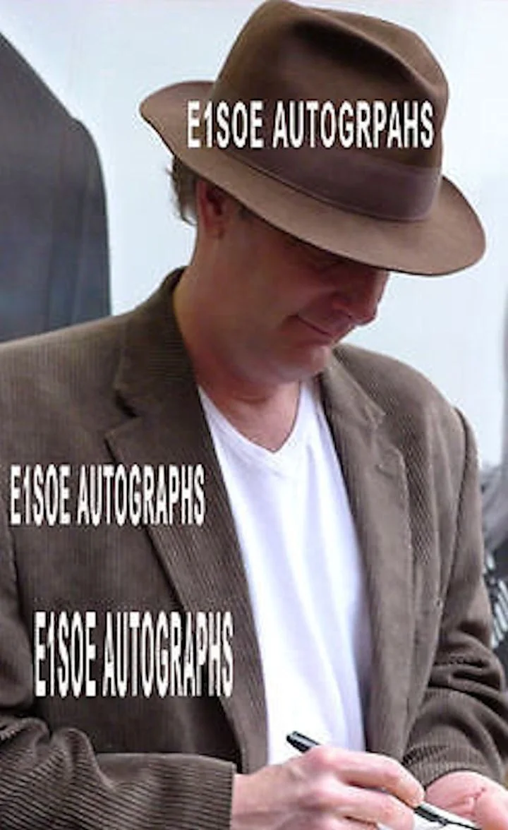 jeff daniels, hope davis — Jeff Daniels & Hope Davis signed God of Carnage 8x10 photo in person. Proof, изображение 5