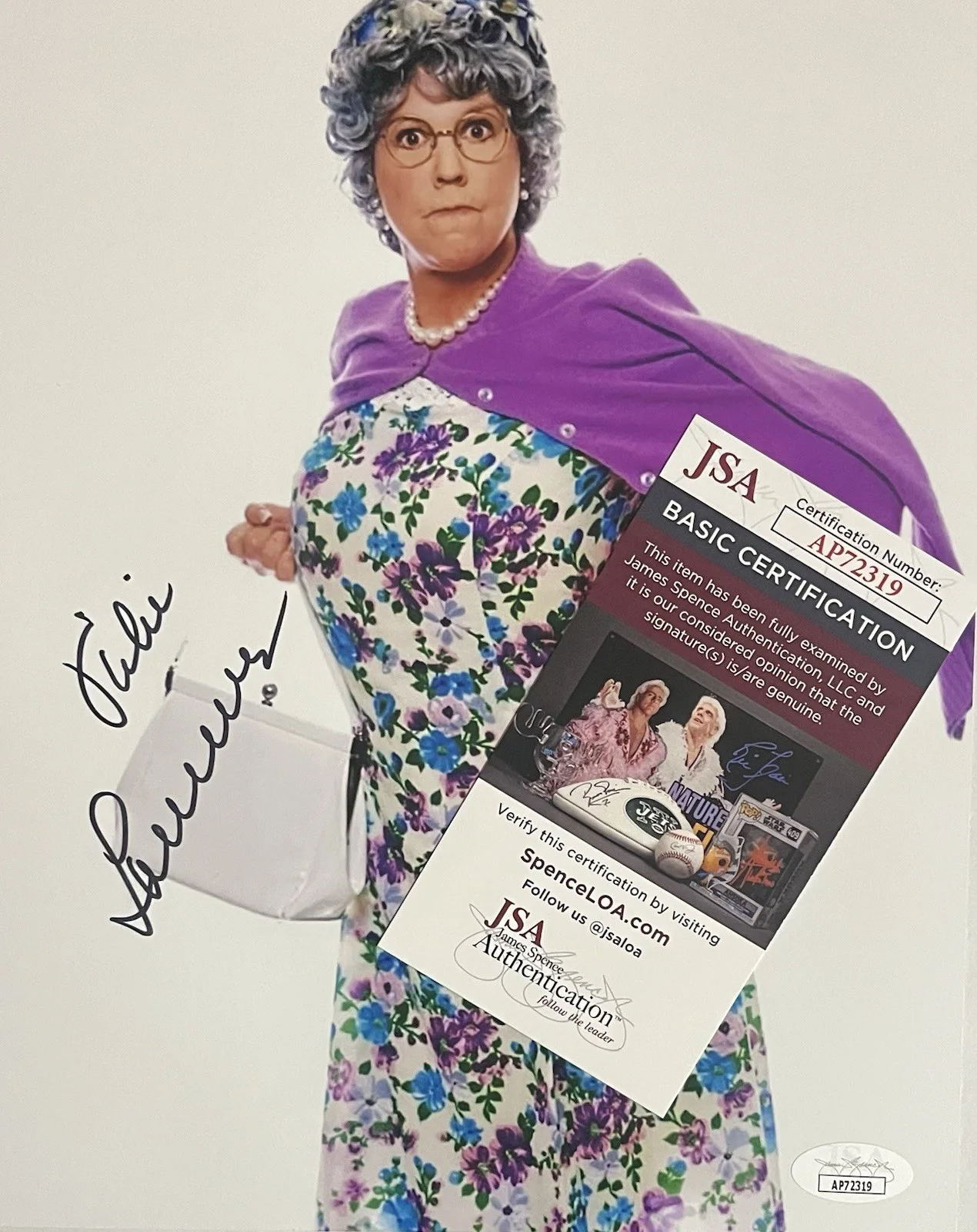 Vicki Lawrence — Vicki Lawrence Signed Autographed 8x10 Photo as Mama in “Mama’s Family” JSA COA, изображение 2
