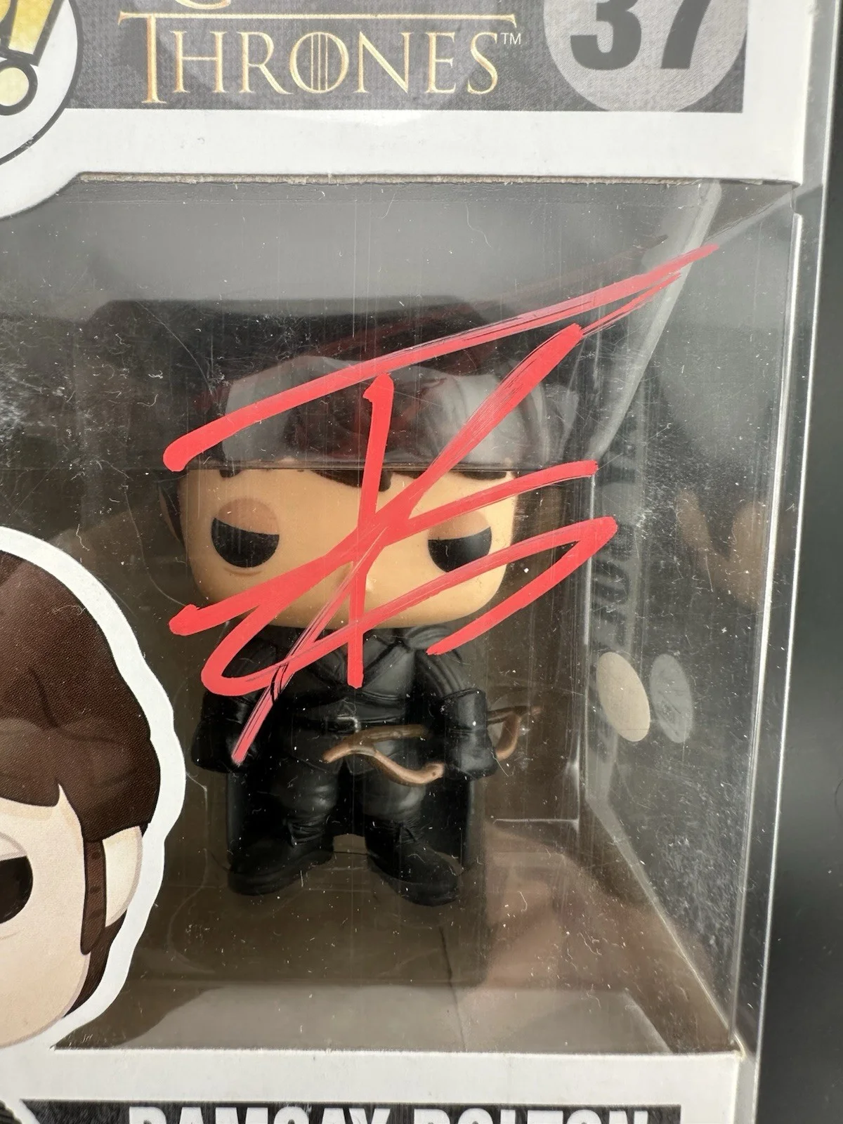 Iwan Rheon ‘Game Of Thrones’ Signed Funko Pop ‘Ramsay Bolton’ JSA Certified, изображение 2