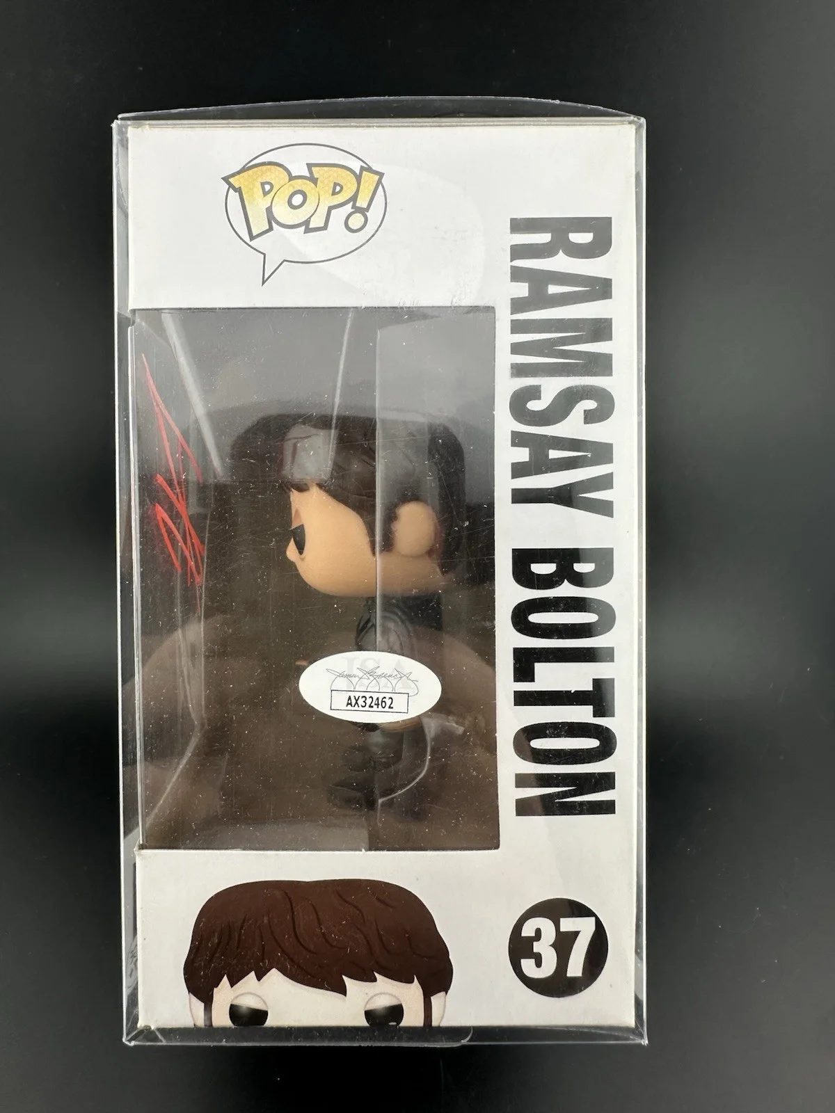 Iwan Rheon ‘Game Of Thrones’ Signed Funko Pop ‘Ramsay Bolton’ JSA Certified, изображение 4