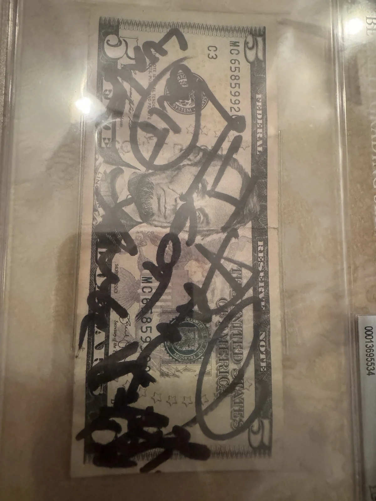 Yukmouth Numskull Autograph Beckett Autograph, image 3