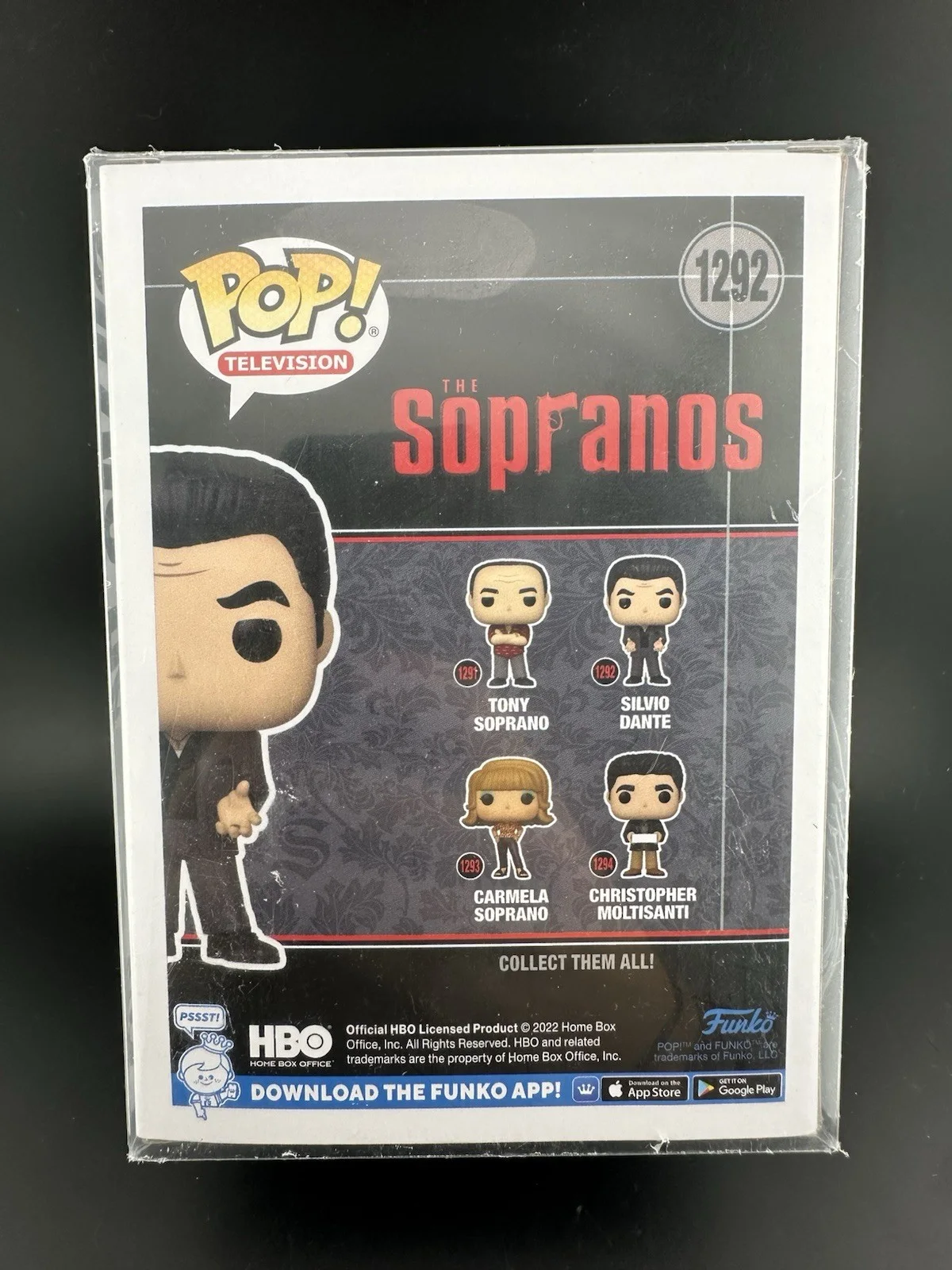 Steven Van Zandt Signed Silvio Dante Funko Pop #1292 BAS Beckett COA Sopranos, изображение 5