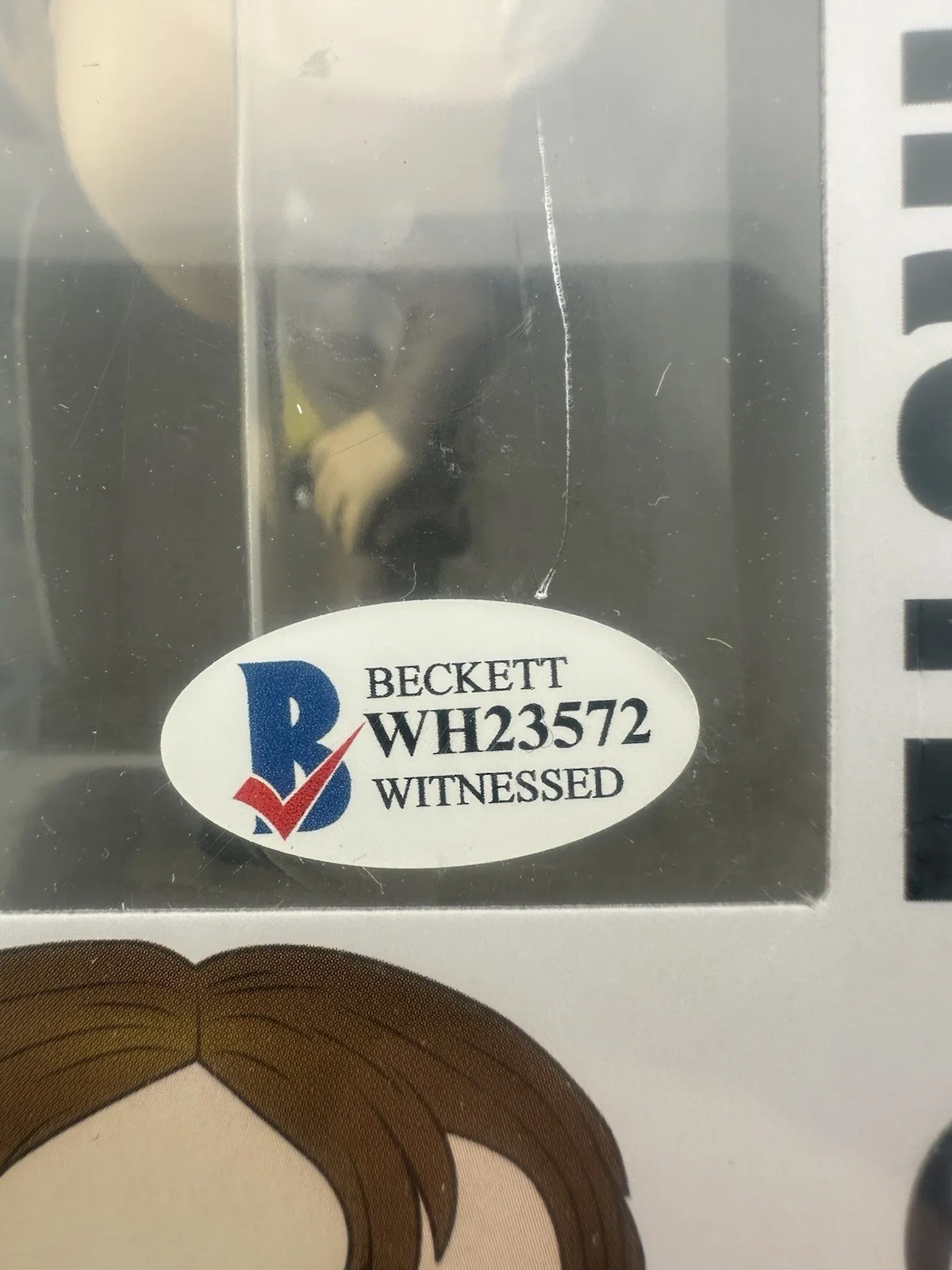 RAINN WILSON — RAINN WILSON DWIGHT SCHRUTE SIGNED THE OFFICE FUNKO FIGURE 871 BECKETT COA 70, изображение 3