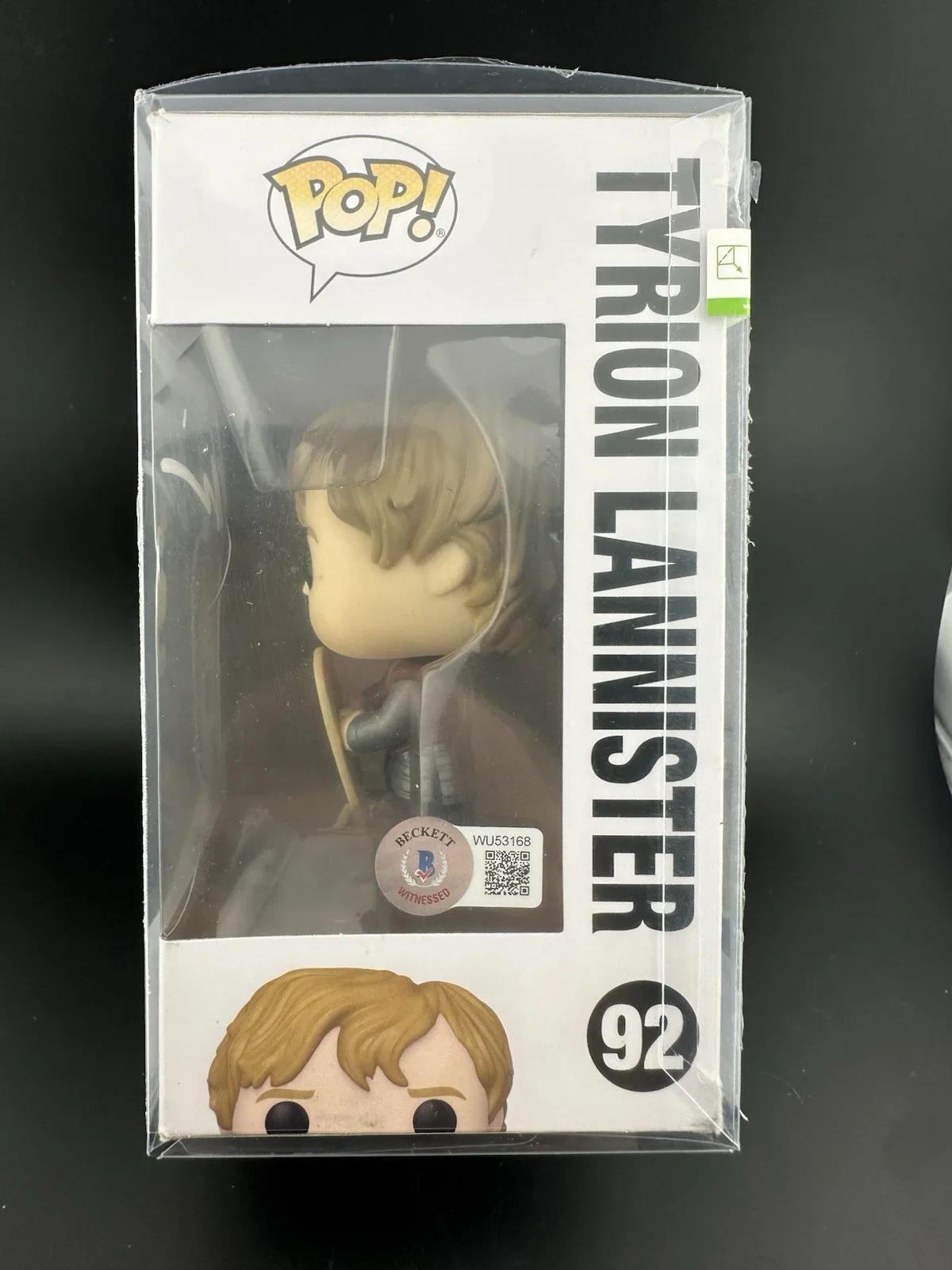 Peter Dinklage Signed Tyrion Lannister Funko Pop #92 BAS Beckett COA Autograph, image 4