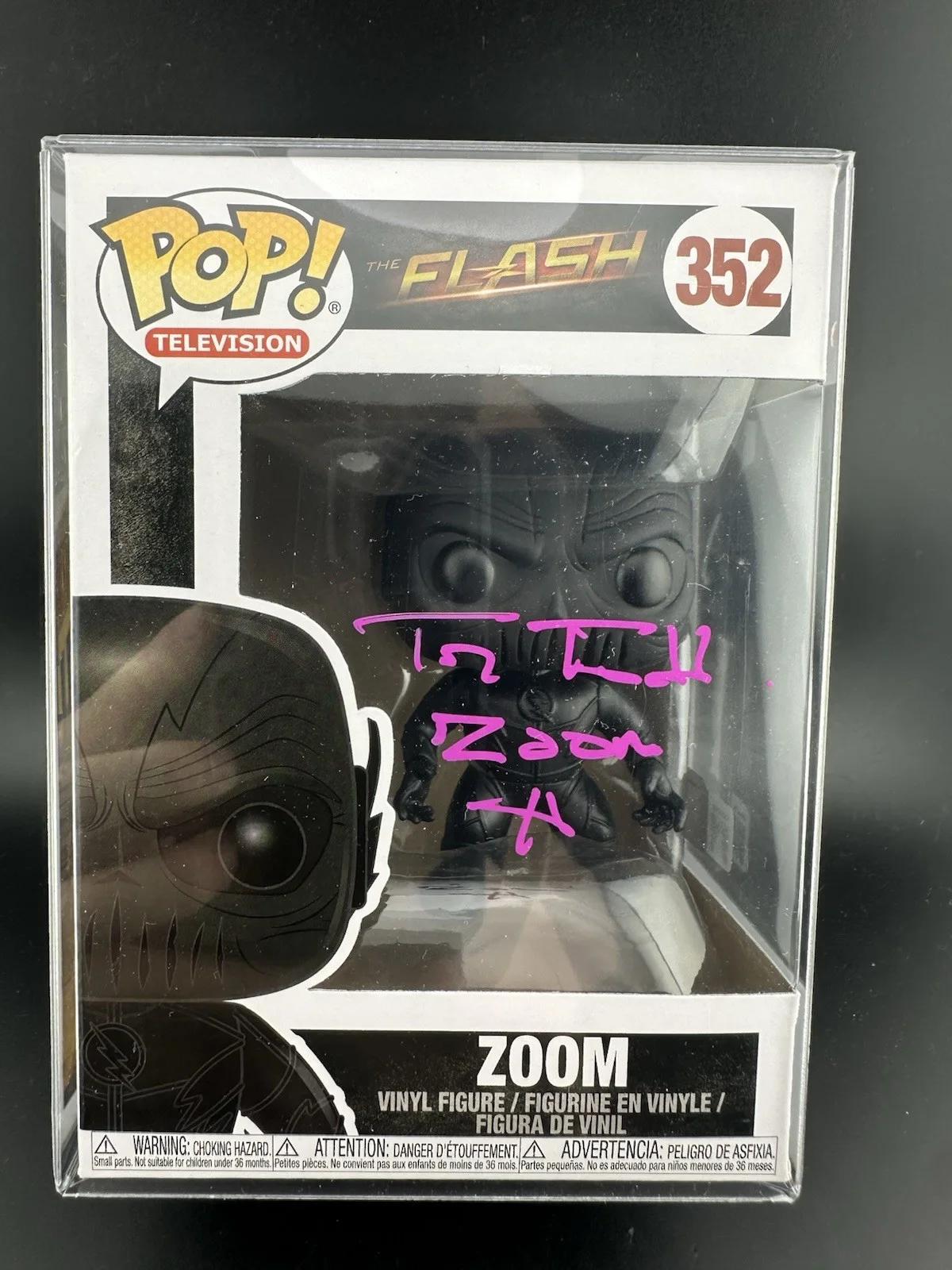 Tony Todd — Tony Todd Signed Inscribed The Flash Zoom Funko Autograph Celebrity Marketing