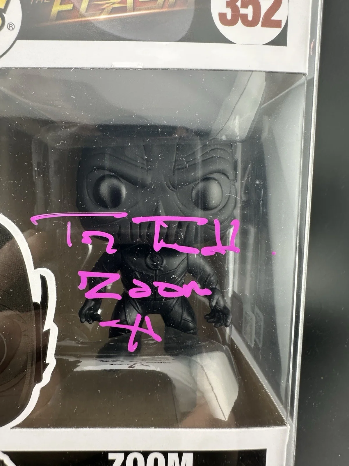 Tony Todd — Tony Todd Signed Inscribed The Flash Zoom Funko Autograph Celebrity Marketing, изображение 2