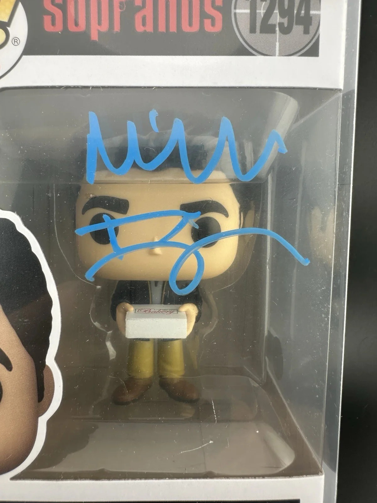 Michael Imperioli — Michael Imperioli Signed Christopher Moltisanti Sopranos Funko Pop Blue JSA, image 2