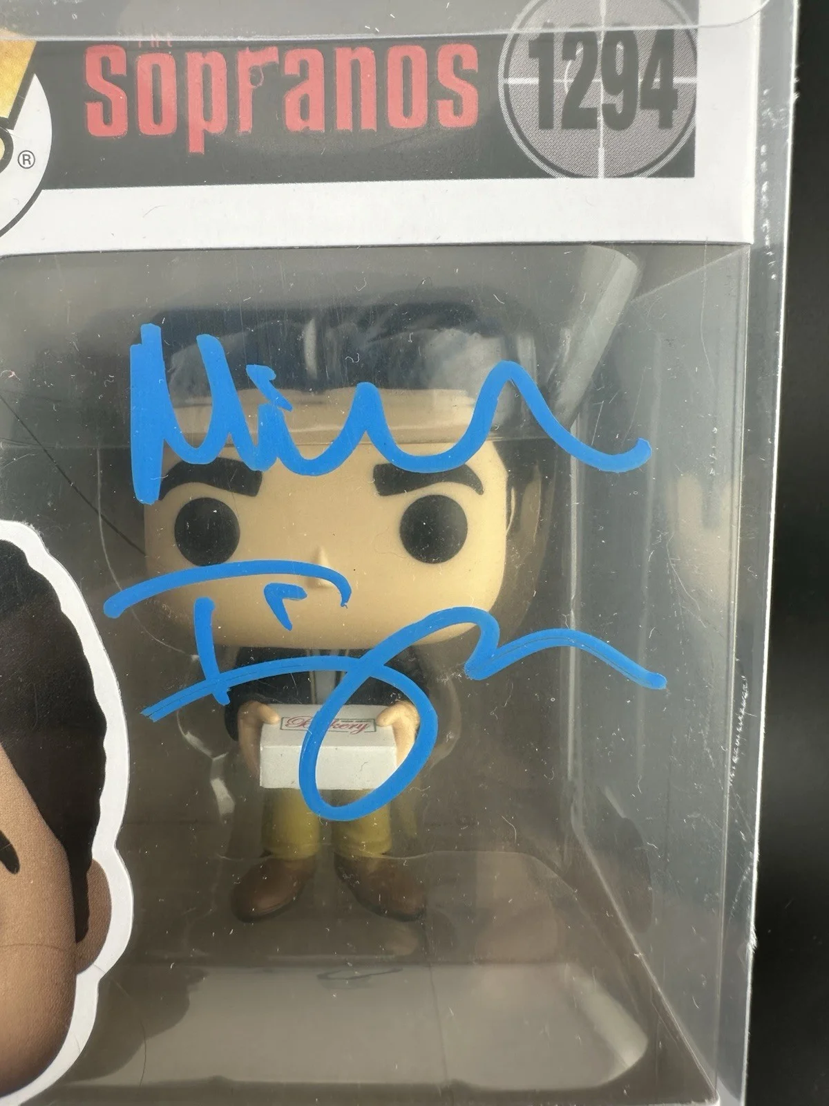 Michael Imperioli — Michael Imperioli Signed Christopher Moltisanti Sopranos Funko Pop Blue JSA, image 2