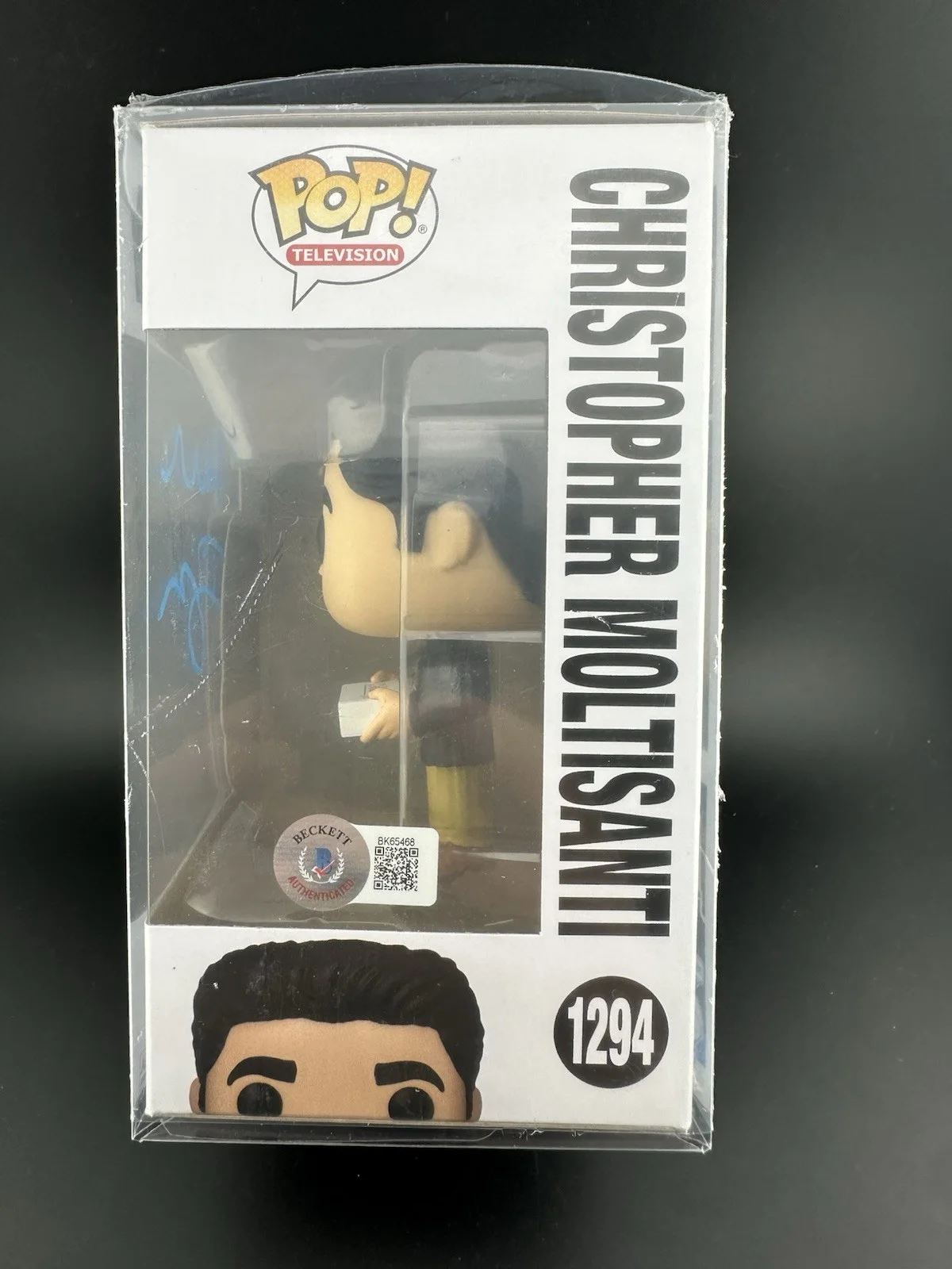 Michael Imperioli — Michael Imperioli Signed Christopher Moltisanti Sopranos Funko Pop Blue JSA, image 4