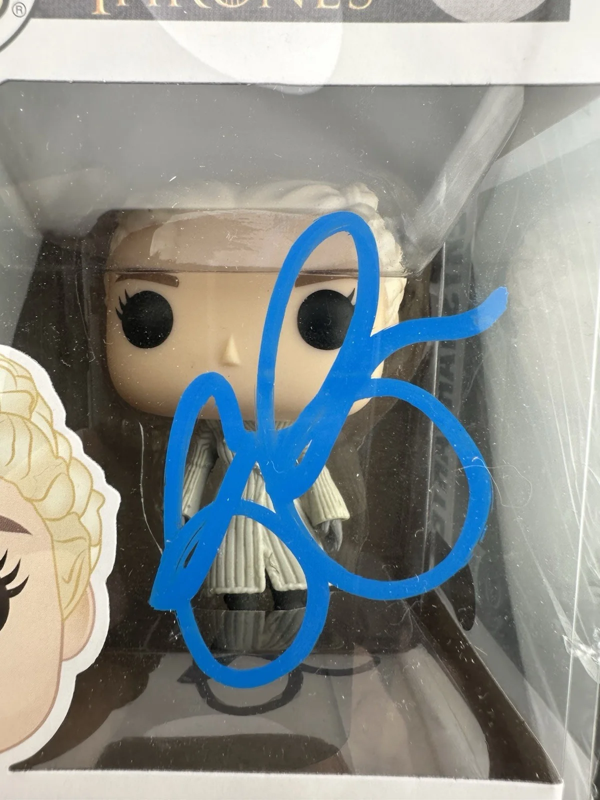 Emilia Clarke — EMILIA CLARKE SIGNED DAENERYS TARGARYEN GAME OF THRONES FUNKO POP BAS BECKETT, изображение 2