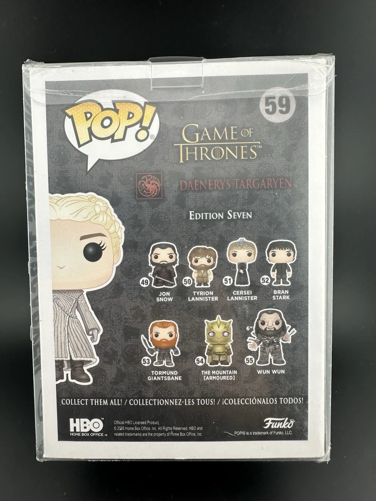 Emilia Clarke — EMILIA CLARKE SIGNED DAENERYS TARGARYEN GAME OF THRONES FUNKO POP BAS BECKETT, изображение 4