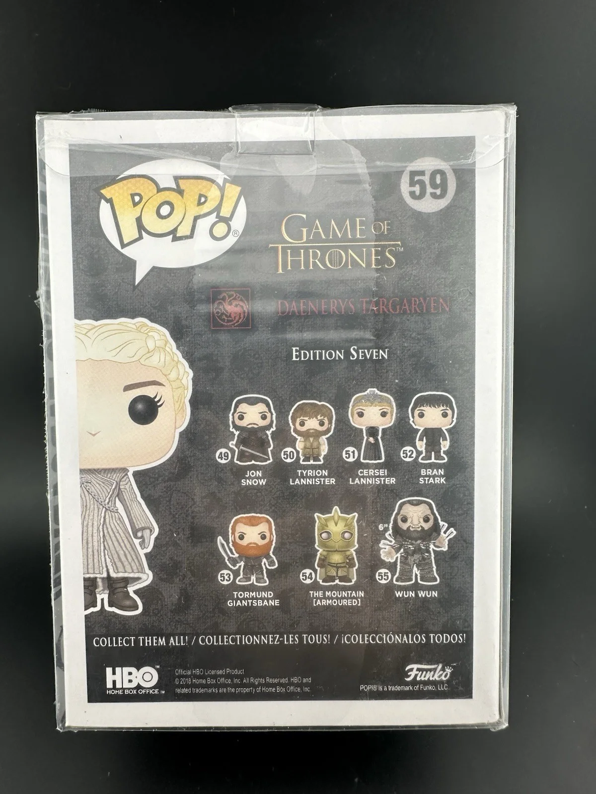 Emilia Clarke — EMILIA CLARKE SIGNED DAENERYS TARGARYEN GAME OF THRONES FUNKO POP BAS BECKETT, image 5