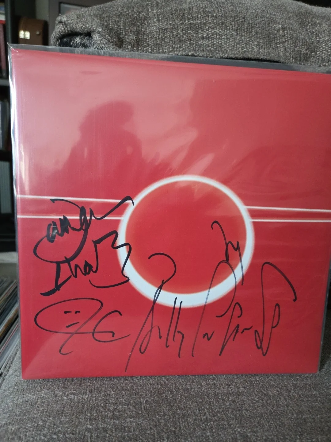 SMASHING PUMPKINS SIGNED AUTOGRAPH AGHORI MHORI MEI VINYL RECORD BILLY CORGAN +2, изображение 3