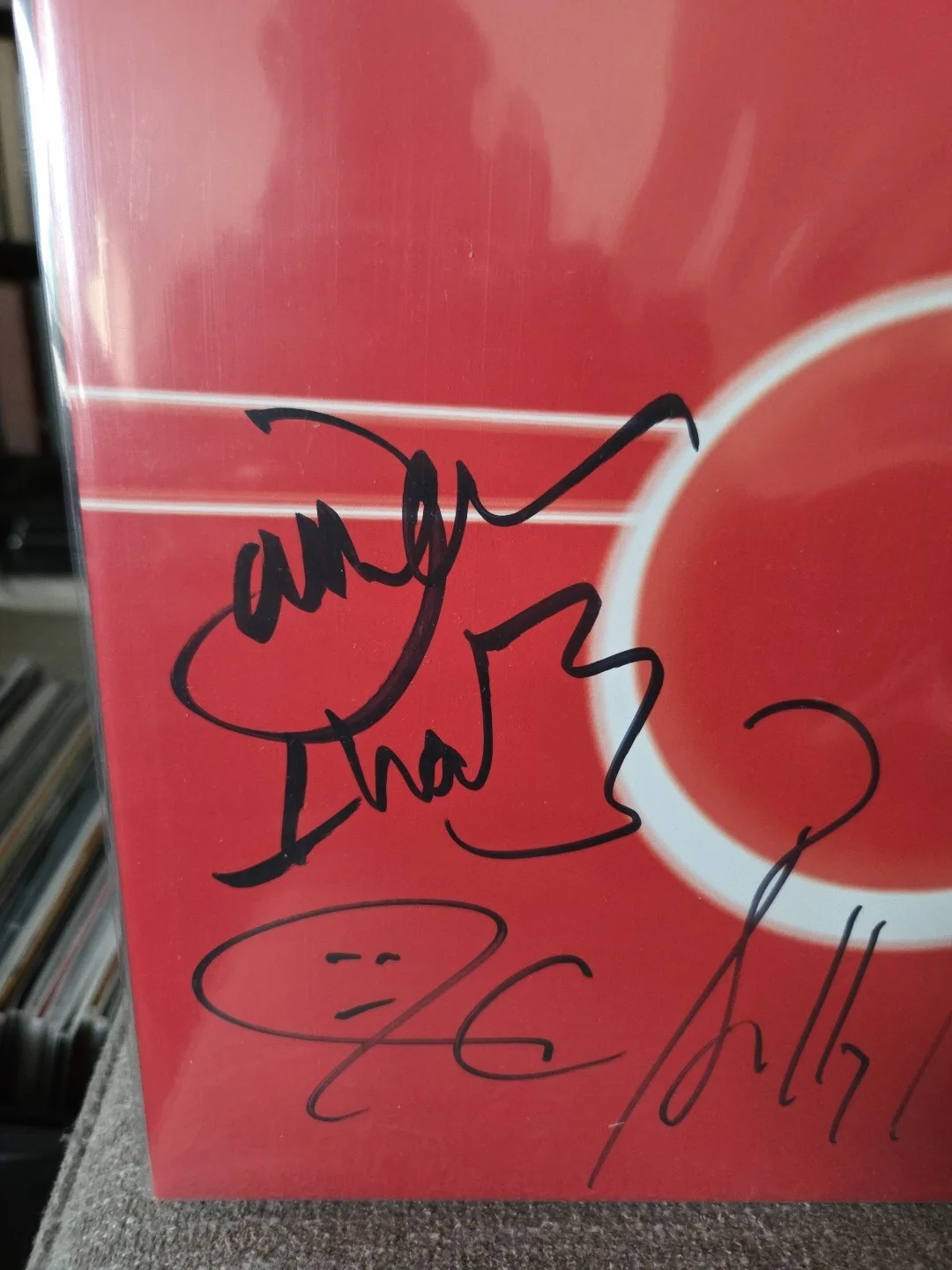 SMASHING PUMPKINS SIGNED AUTOGRAPH AGHORI MHORI MEI VINYL RECORD BILLY CORGAN +2, изображение 5