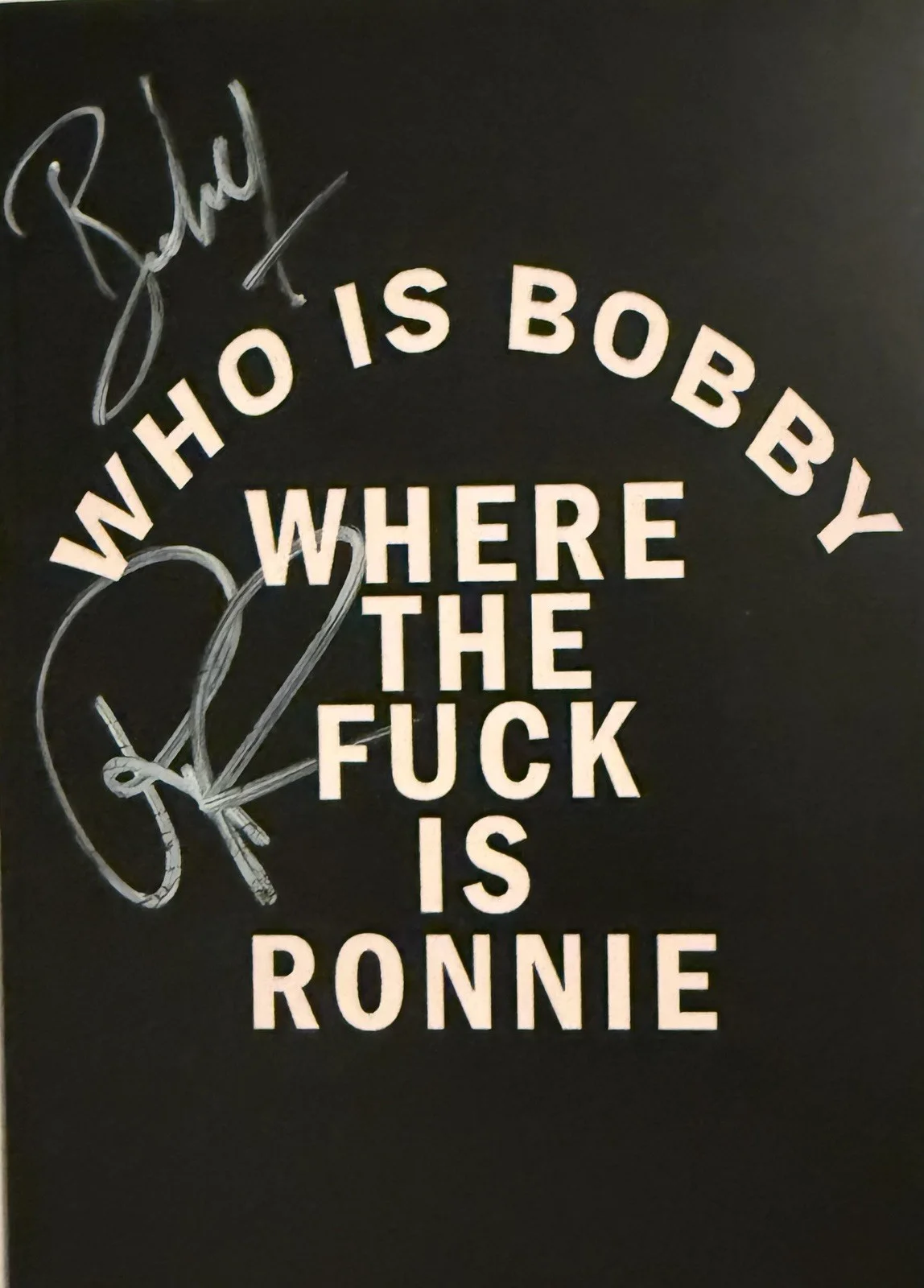 Signed Ronnie Radke Set of 4 Post Cards /Bobby Schubenski (Signed) Autograph, image 4