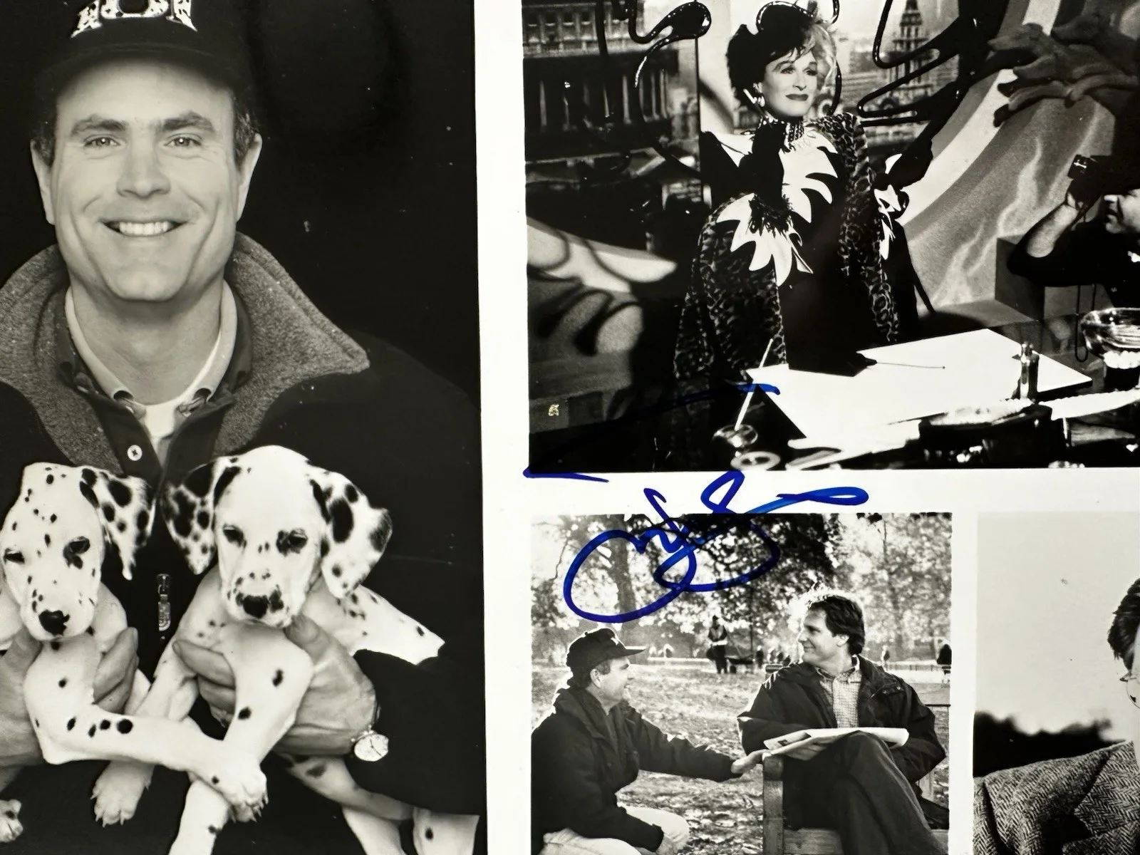 Jeff Daniels — Jeff Daniels signed 101 Dalmatians 8x10 B&w Original Photo. The Newsroom, изображение 2