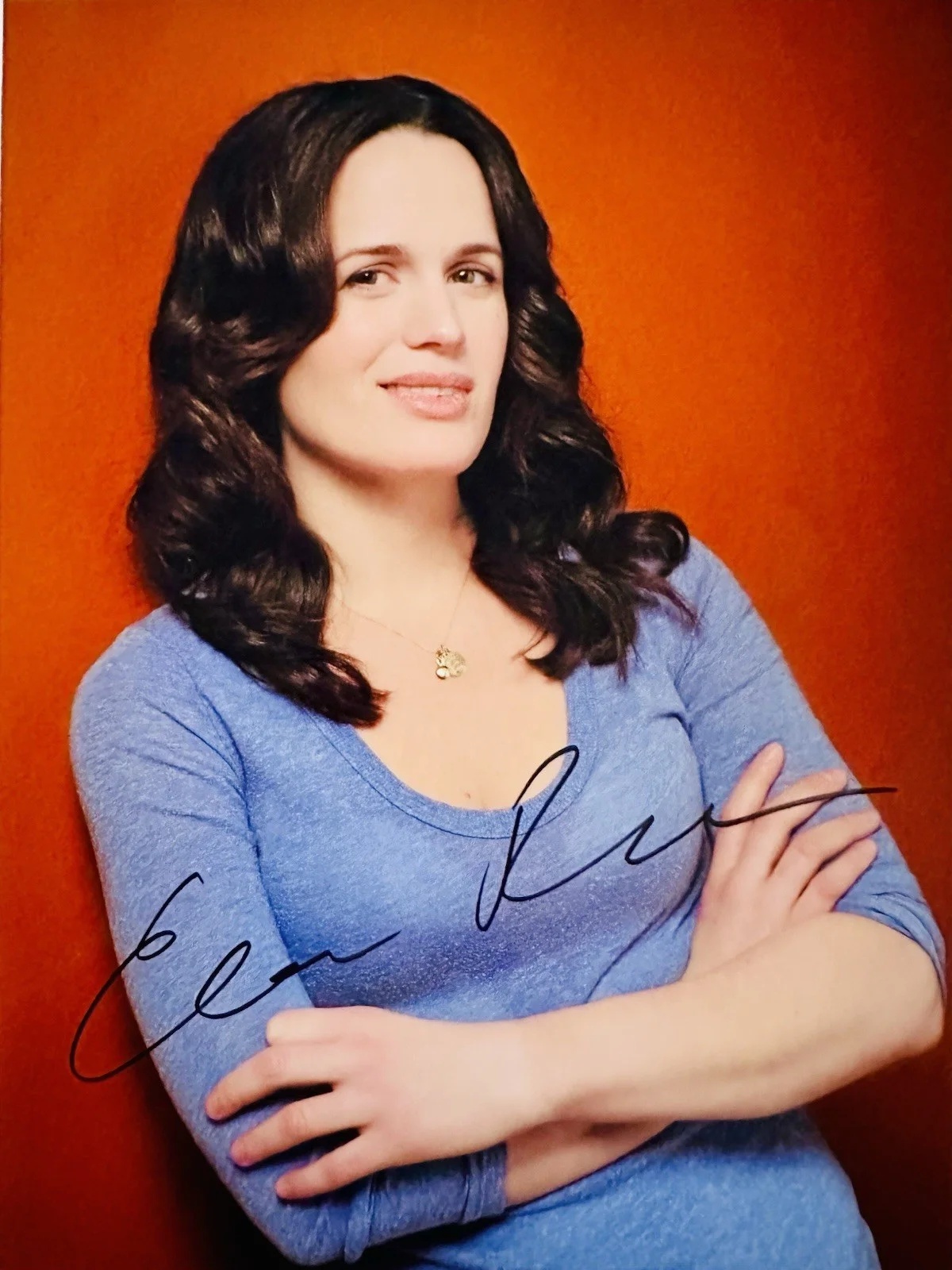 Elizabeth Reaser — Elizabeth Reaser signed 8x10 Photo in person. Twilight