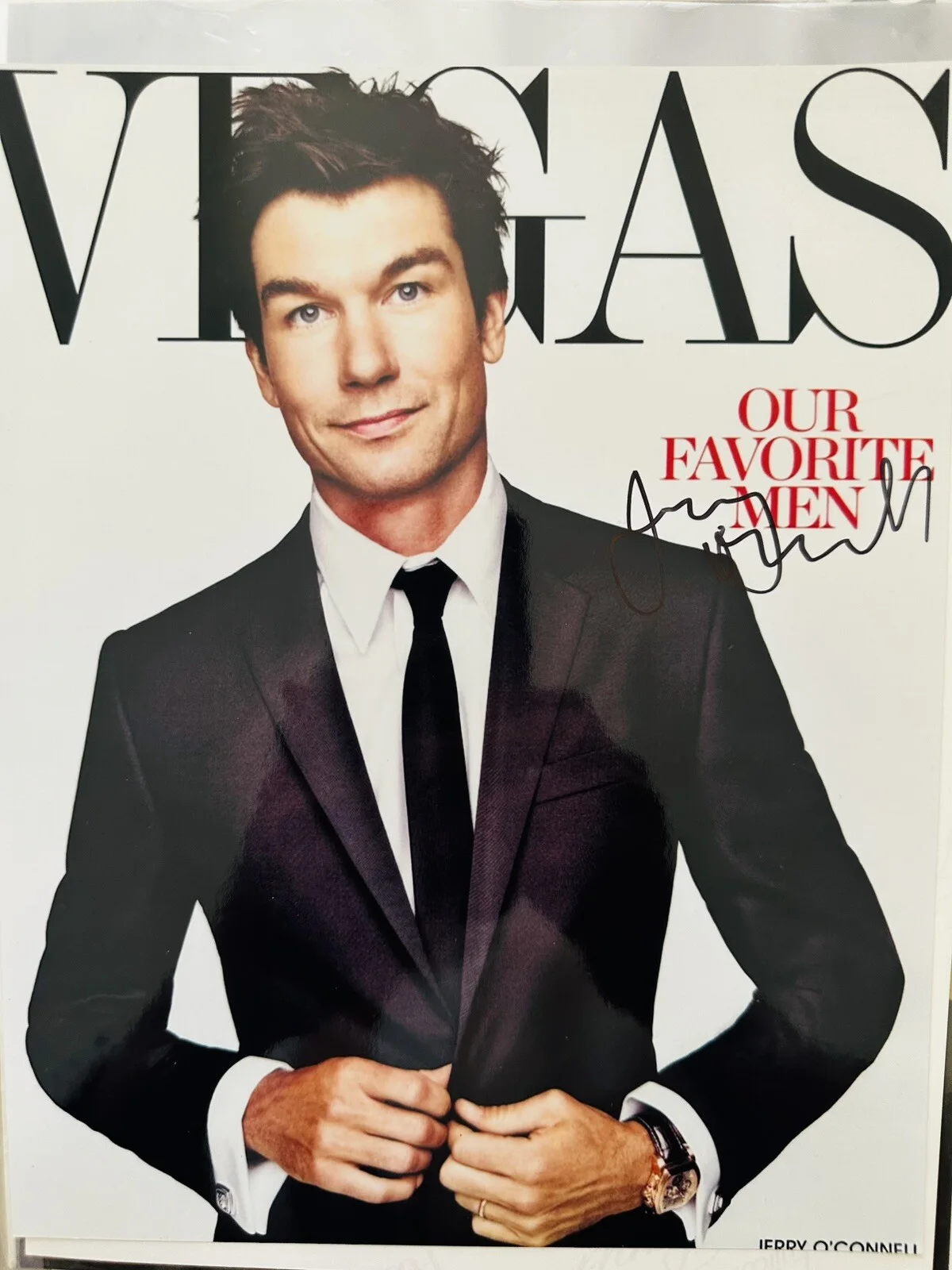 Jerry O’Connell — Jerry O’Connell signed 8x10 photo In Person. Stand By Me